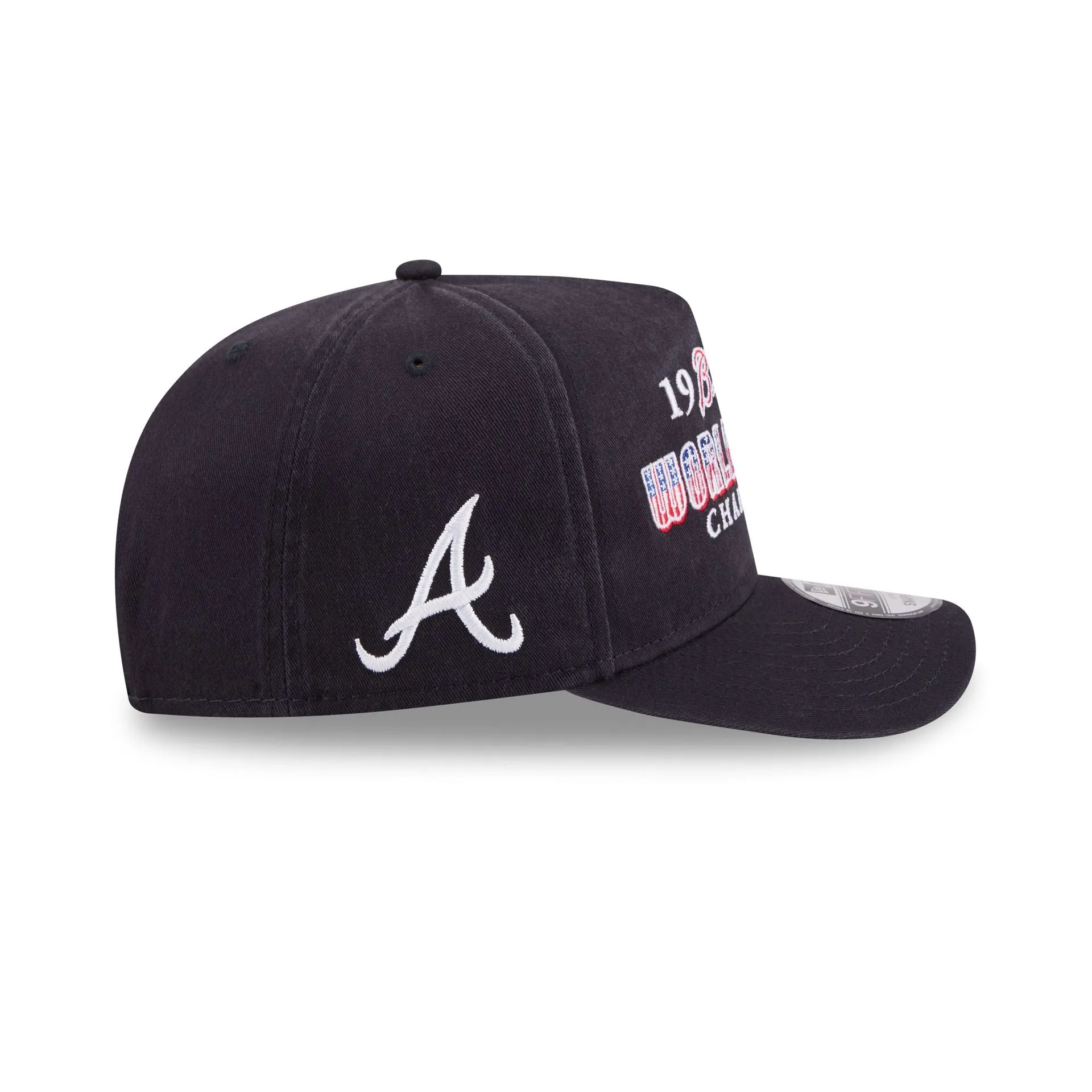 Atlanta Braves Historic Win 9FIFTY A-Frame Snapback Hat sold by New Era product image thumbnail 4