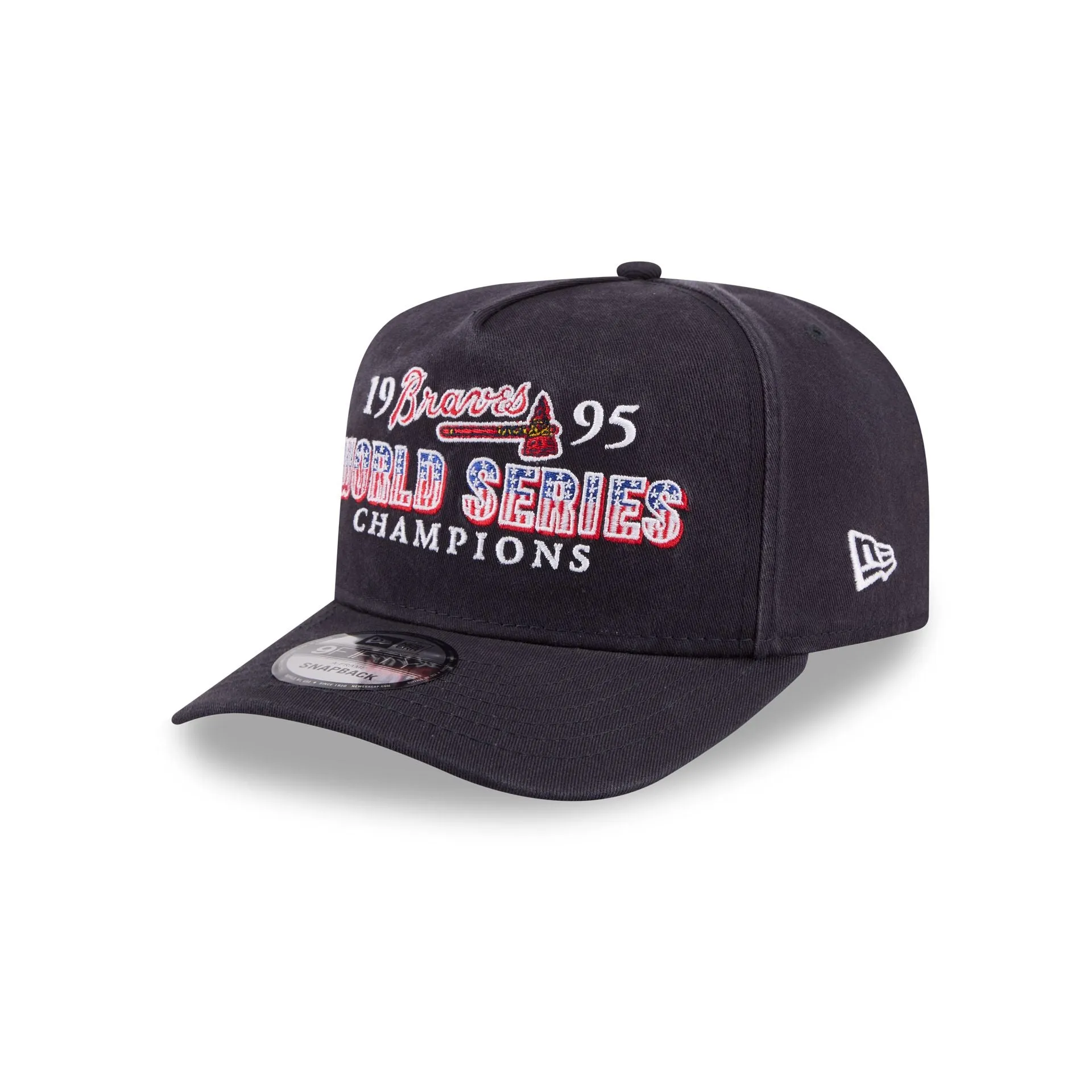 Atlanta Braves Historic Win 9FIFTY A-Frame Snapback Hat sold by New Era product image thumbnail 3