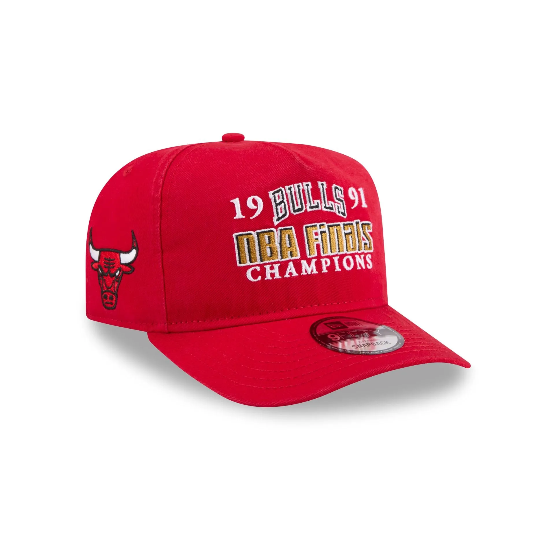 Chicago Bulls Historic Win 9FIFTY A-Frame Snapback Hat sold by New Era