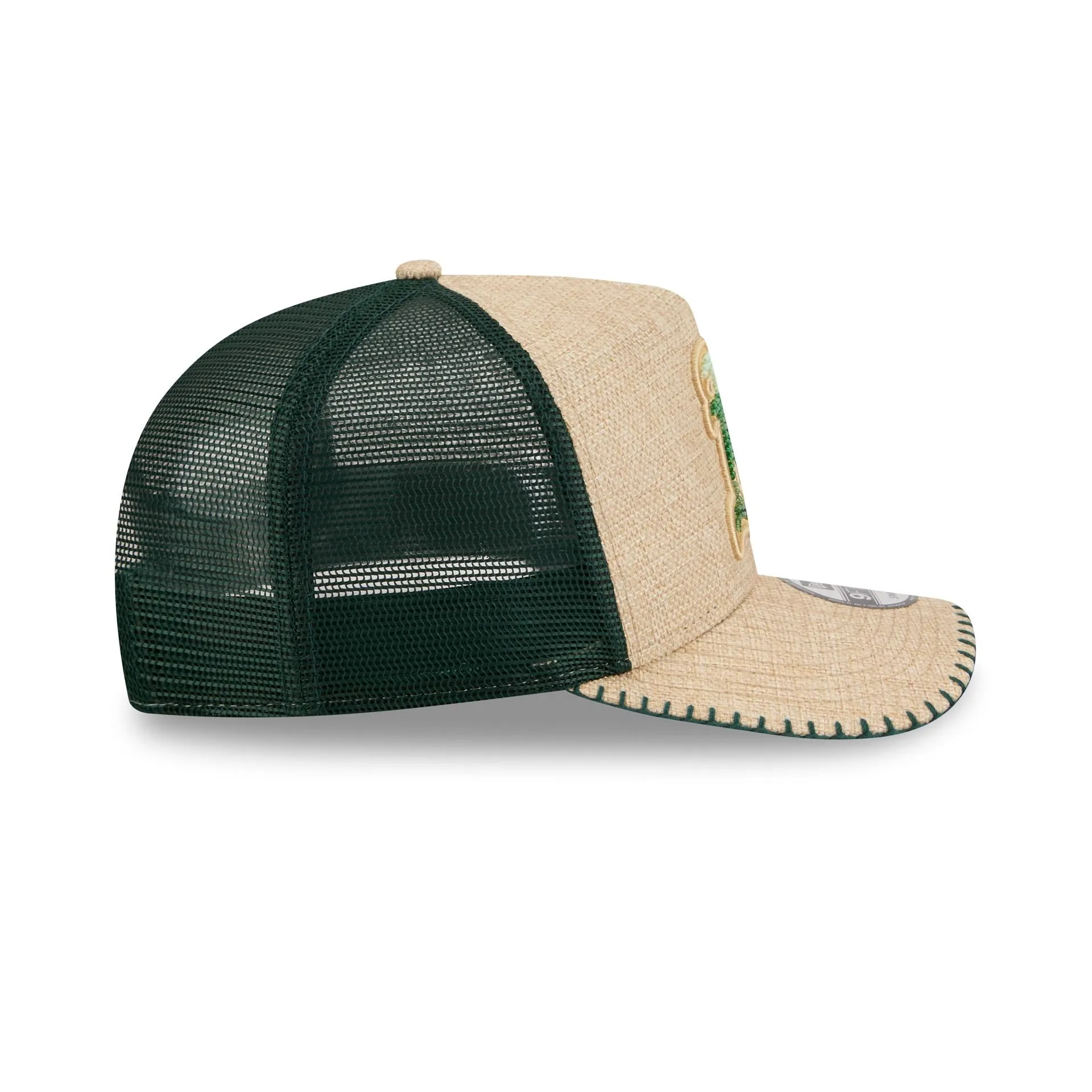 Athletics Beaded Canvas 9FIFTY A-Frame Trucker Hat sold by New Era product image thumbnail 5