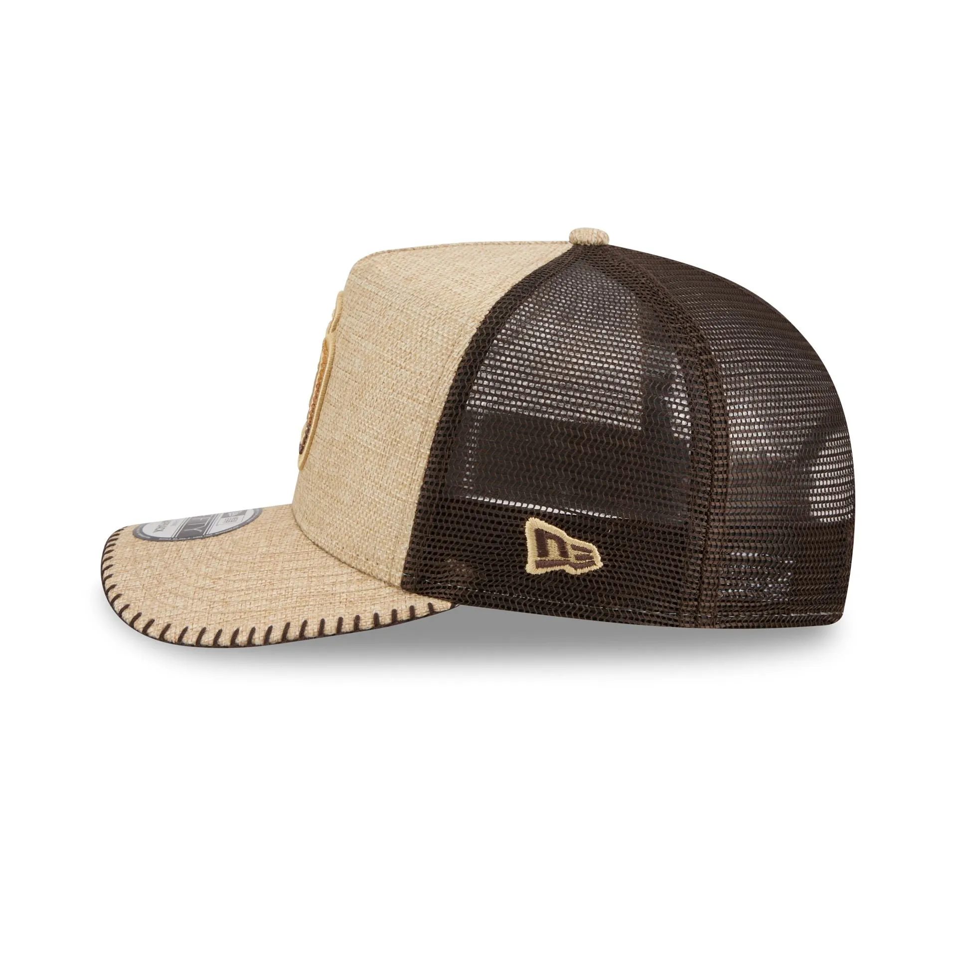 San Diego Padres Beaded Canvas 9FIFTY A-Frame Trucker Hat sold by New Era product image thumbnail 4