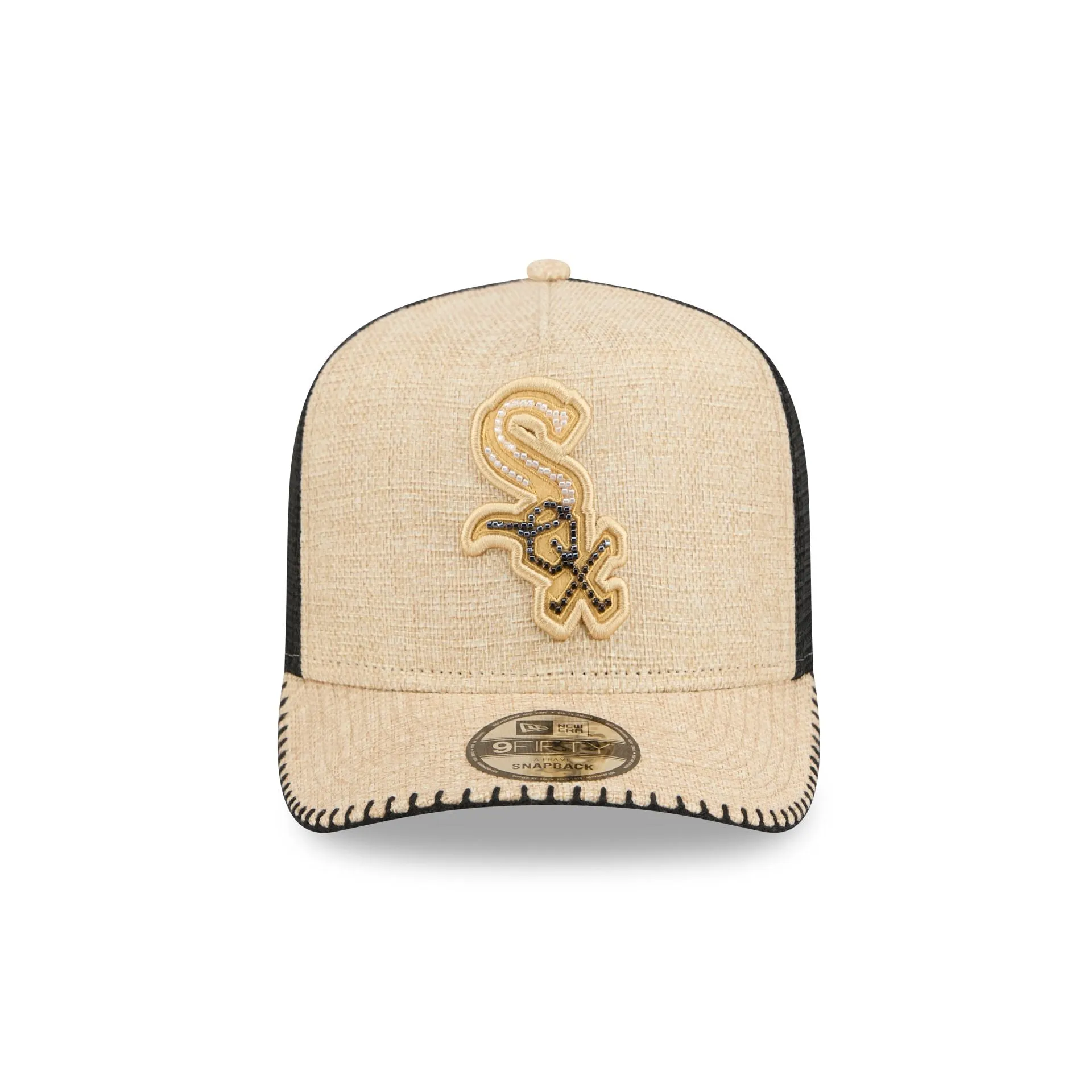 Chicago White Sox Beaded Canvas 9FIFTY A-Frame Trucker Hat sold by New Era product image thumbnail 2