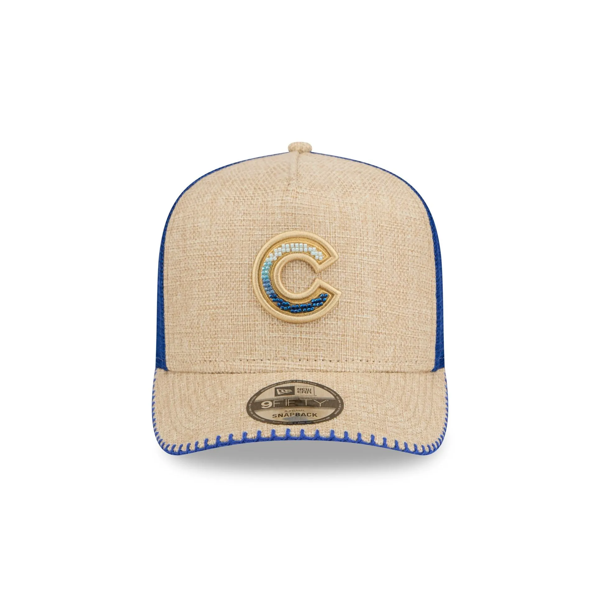 Chicago Cubs Beaded Canvas 9FIFTY A-Frame Trucker Hat sold by New Era product image thumbnail 2