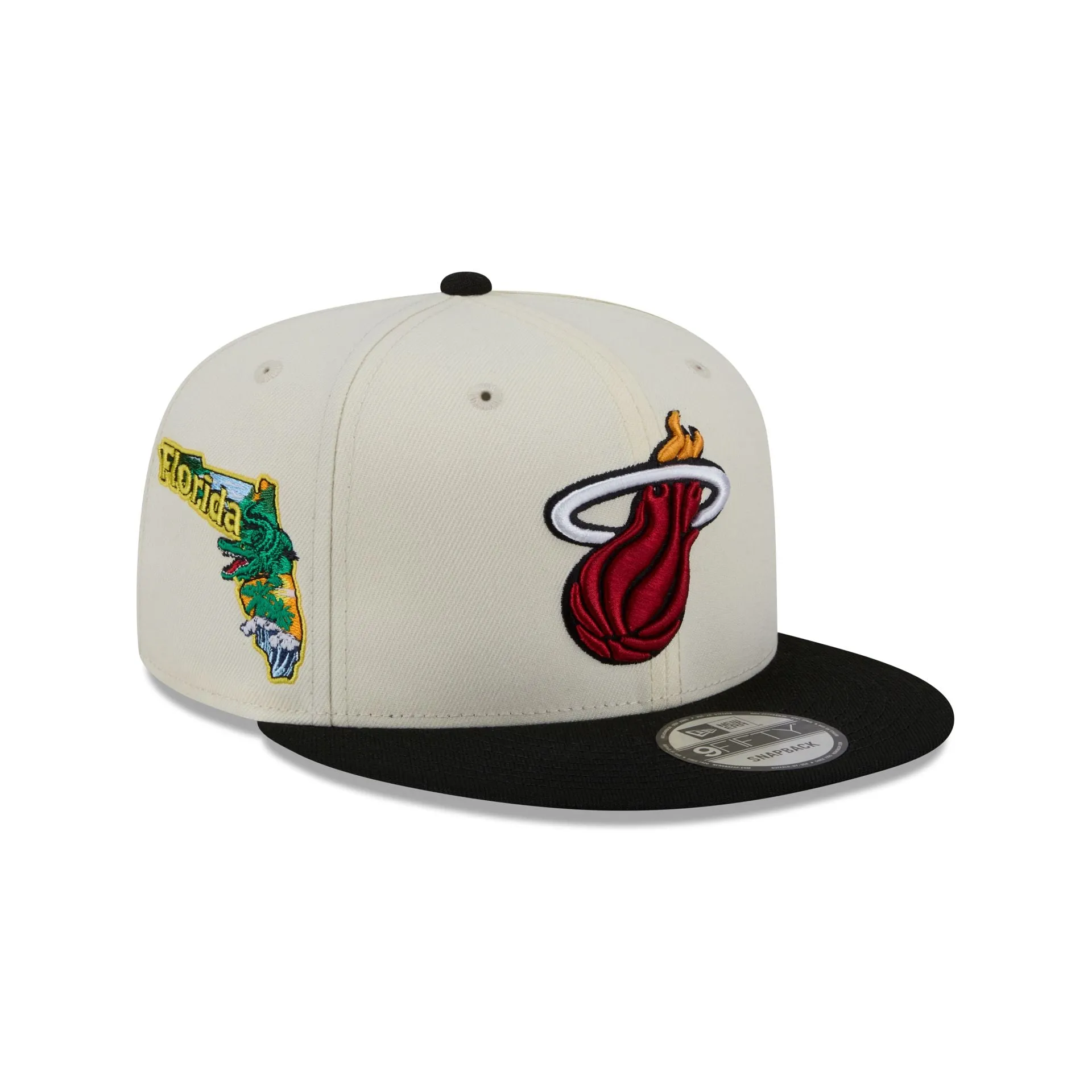 Miami Heat Localized 9FIFTY Snapback Hat sold by New Era