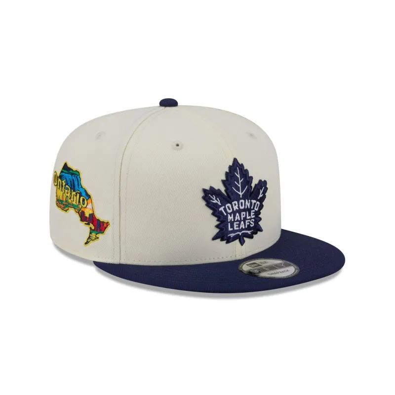 Toronto Maple Leafs Localized 9FIFTY Snapback Hat made by New Era