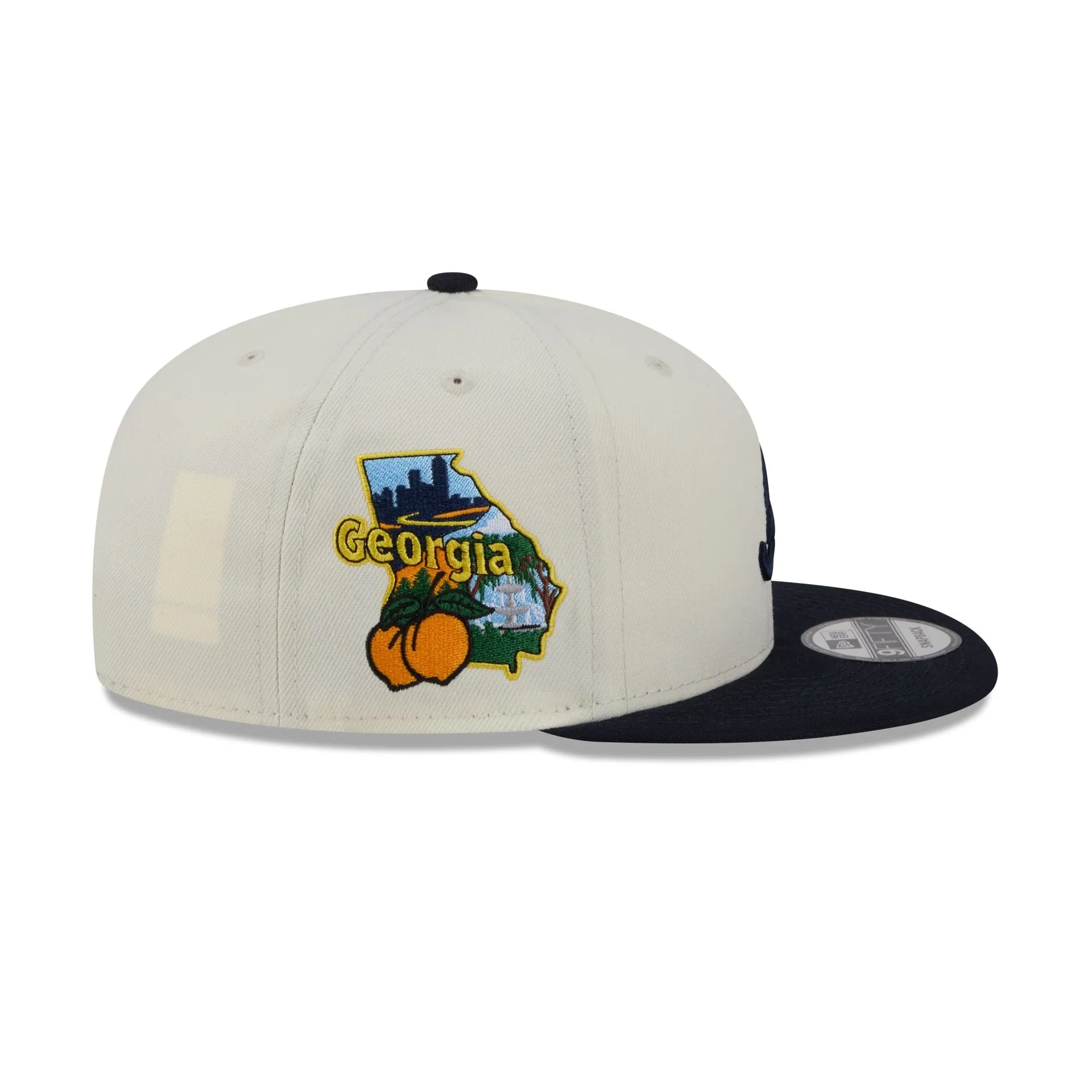 Atlanta Braves Localized 9FIFTY Snapback Hat sold by New Era product image thumbnail 4