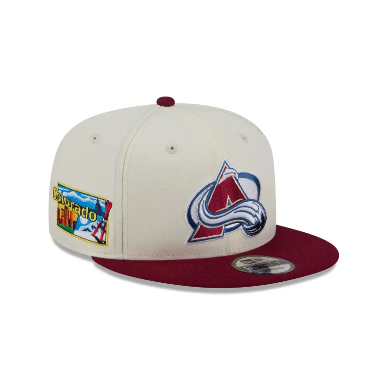 Colorado Avalanche Localized 9FIFTY Snapback Hat made by New Era