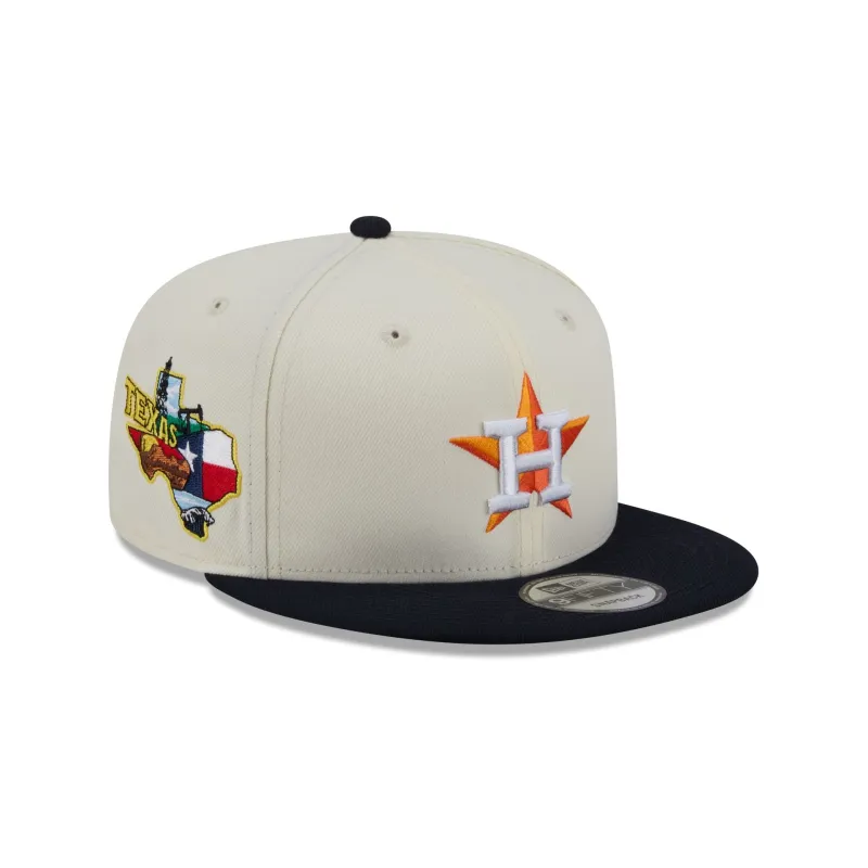 Houston Astros Localized 9FIFTY Snapback Hat made by New Era