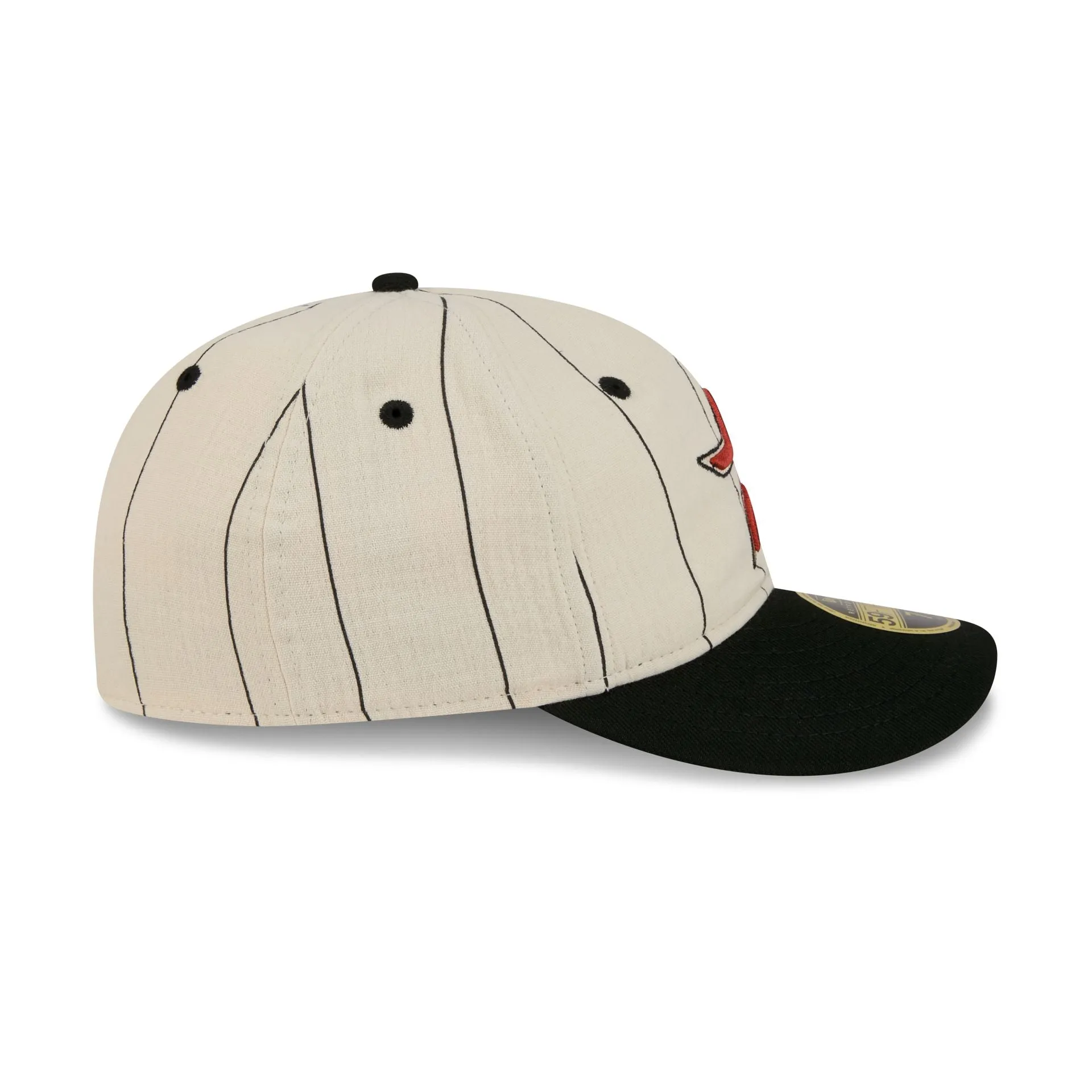 Houston Astros Linen Pinstripe Retro Crown 59FIFTY Fitted Hat sold by New Era product image thumbnail 5