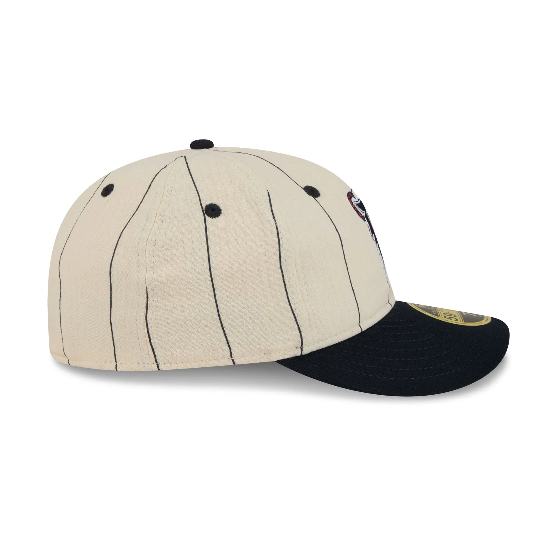 Detroit Tigers Linen Pinstripe Retro Crown 59FIFTY Fitted Hat sold by New Era product image thumbnail 5