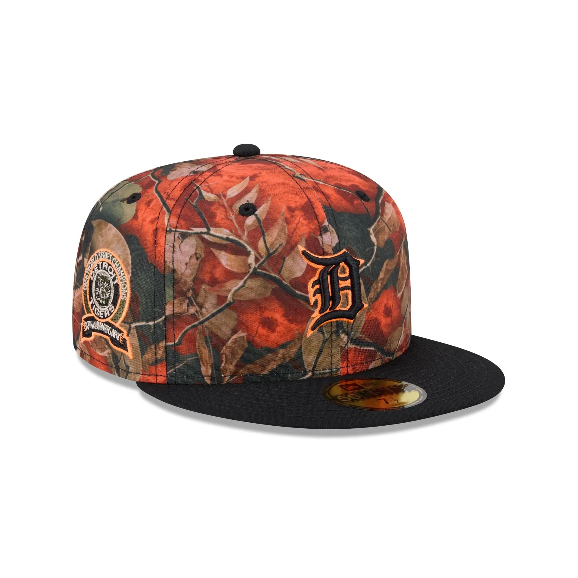 Detroit Tigers Amber Leaves 59FIFTY Fitted Hat sold by New Era