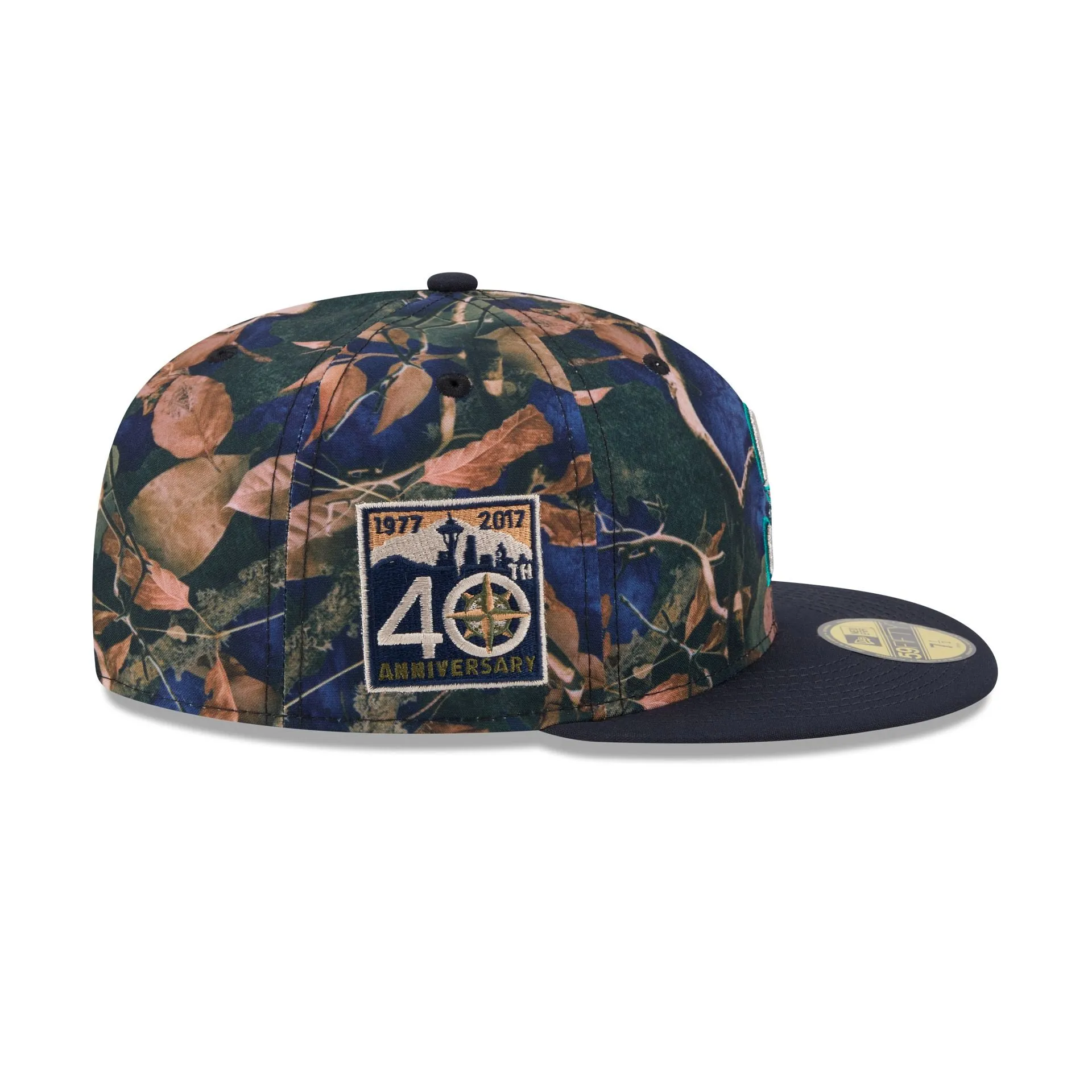 Seattle Mariners Leaves 59FIFTY Fitted Hat sold by New Era product image thumbnail 4
