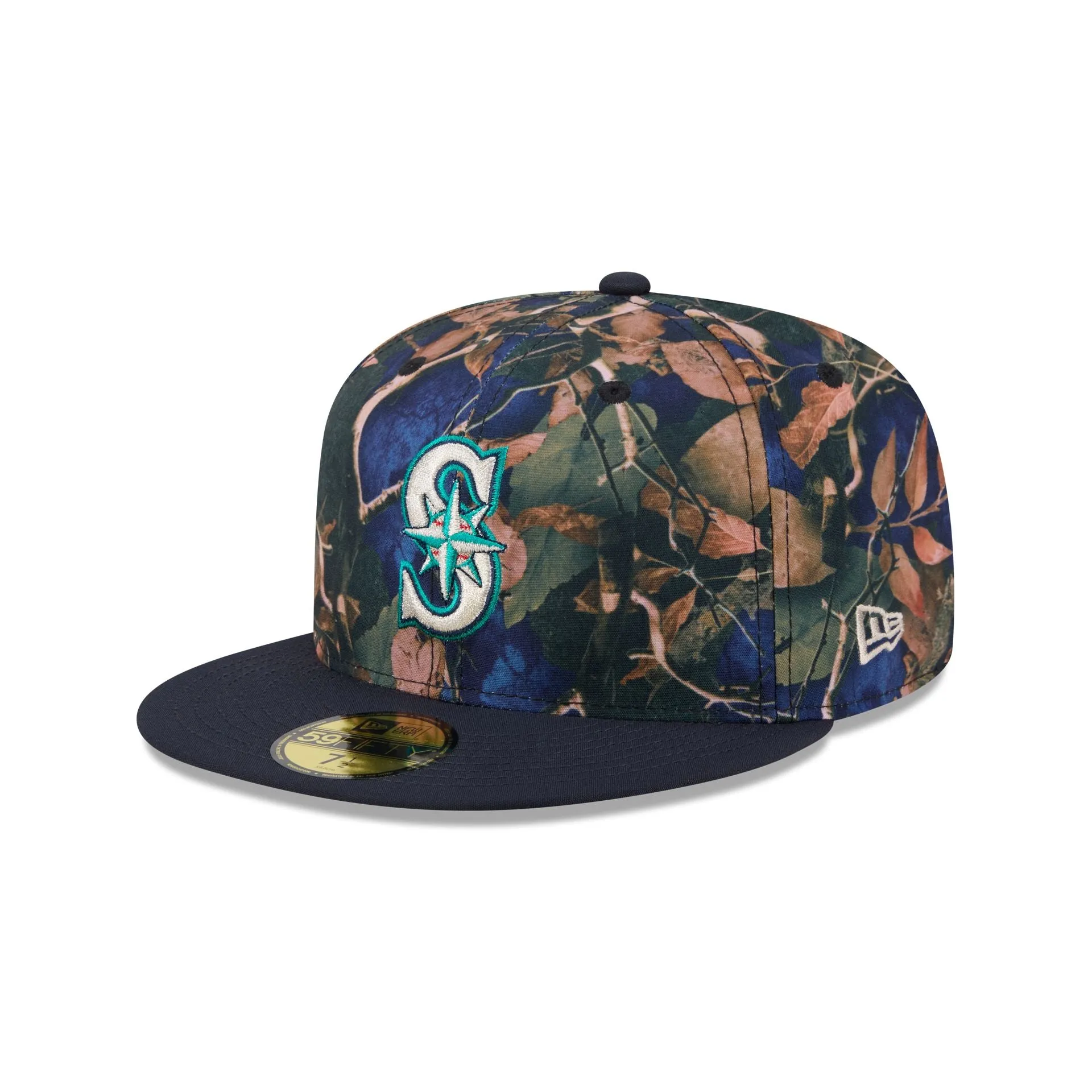 Seattle Mariners Leaves 59FIFTY Fitted Hat sold by New Era product image thumbnail 3