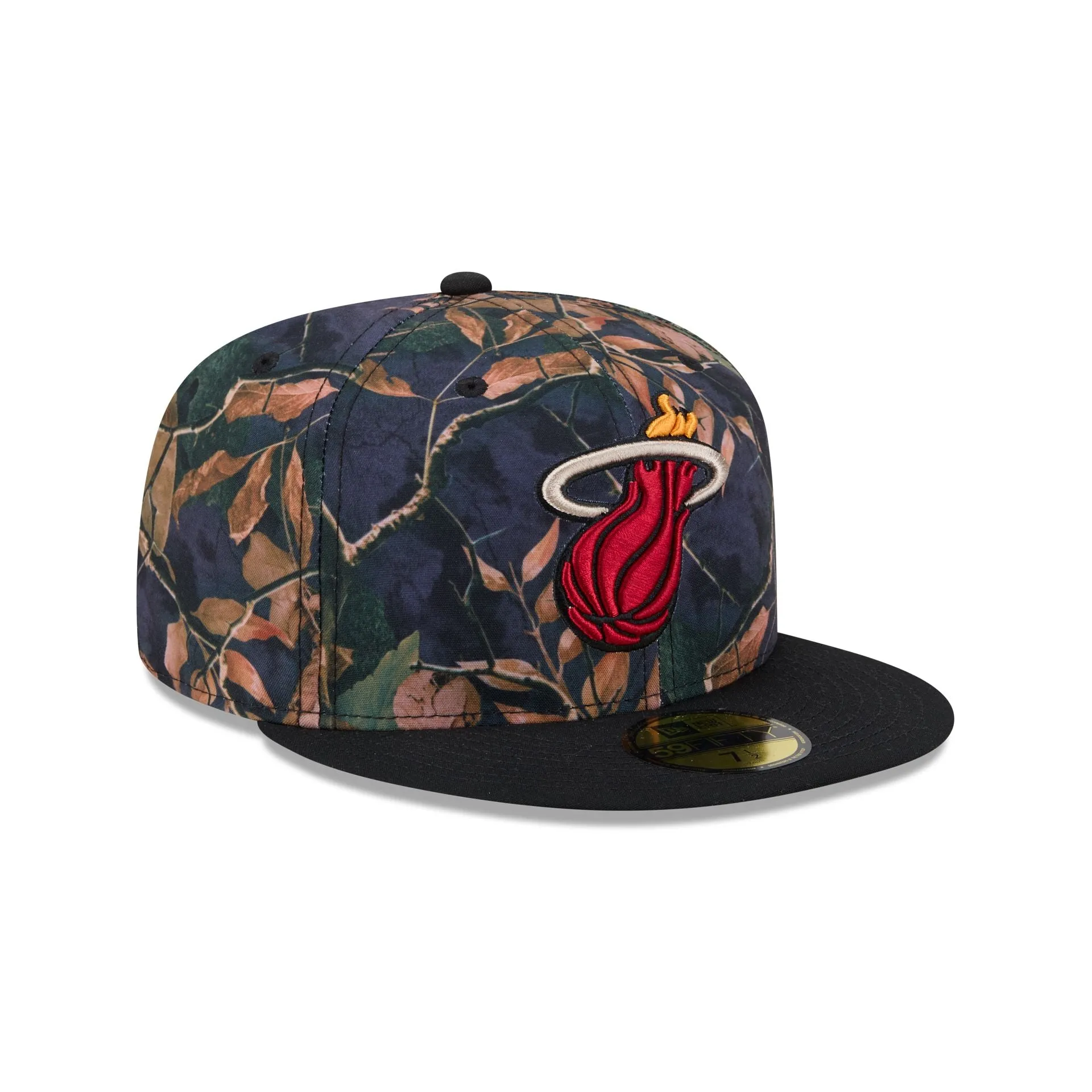Miami Heat Leaves 59FIFTY Fitted Hat sold by New Era product image thumbnail 3
