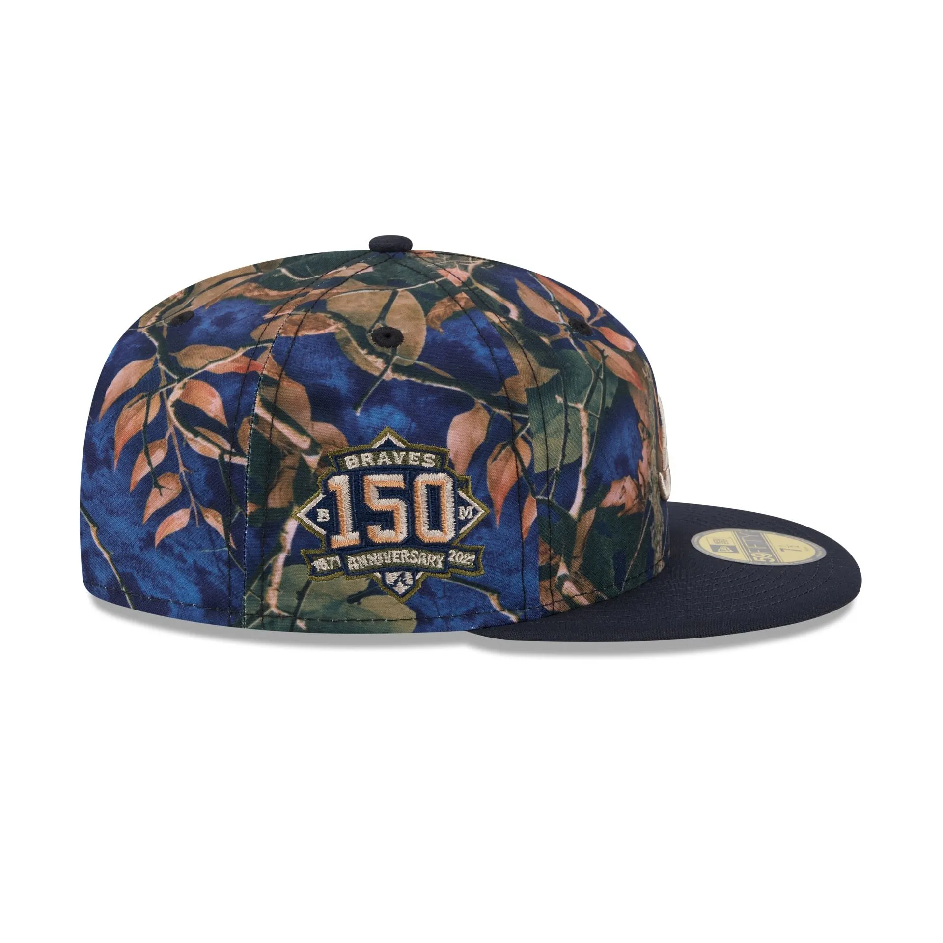 Atlanta Braves Leaves 59FIFTY Fitted Hat sold by New Era product image thumbnail 4