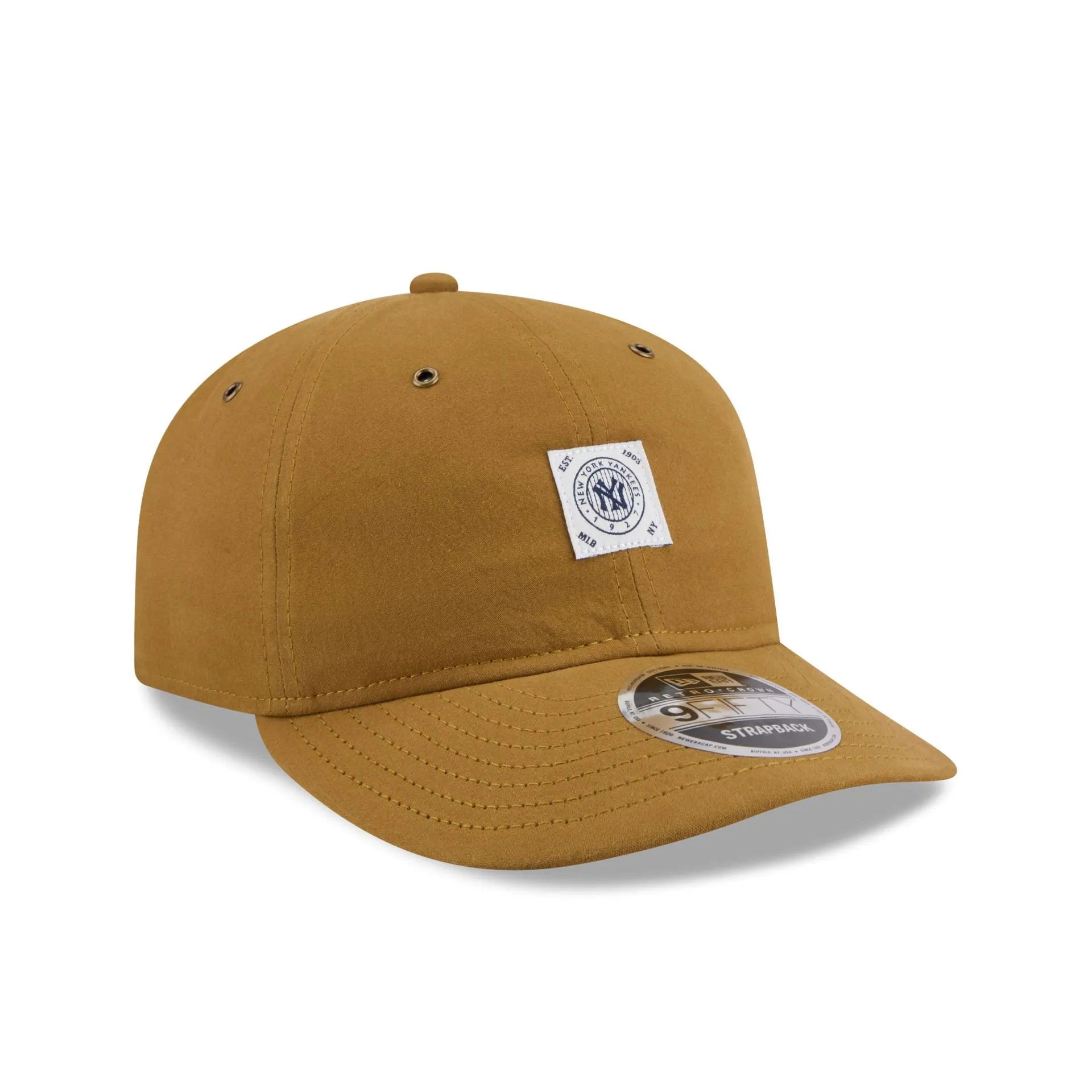 New York Yankees Brushed Brown Nylon Retro Crown 9FIFTY Adjustable Hat sold by New Era product image thumbnail 3