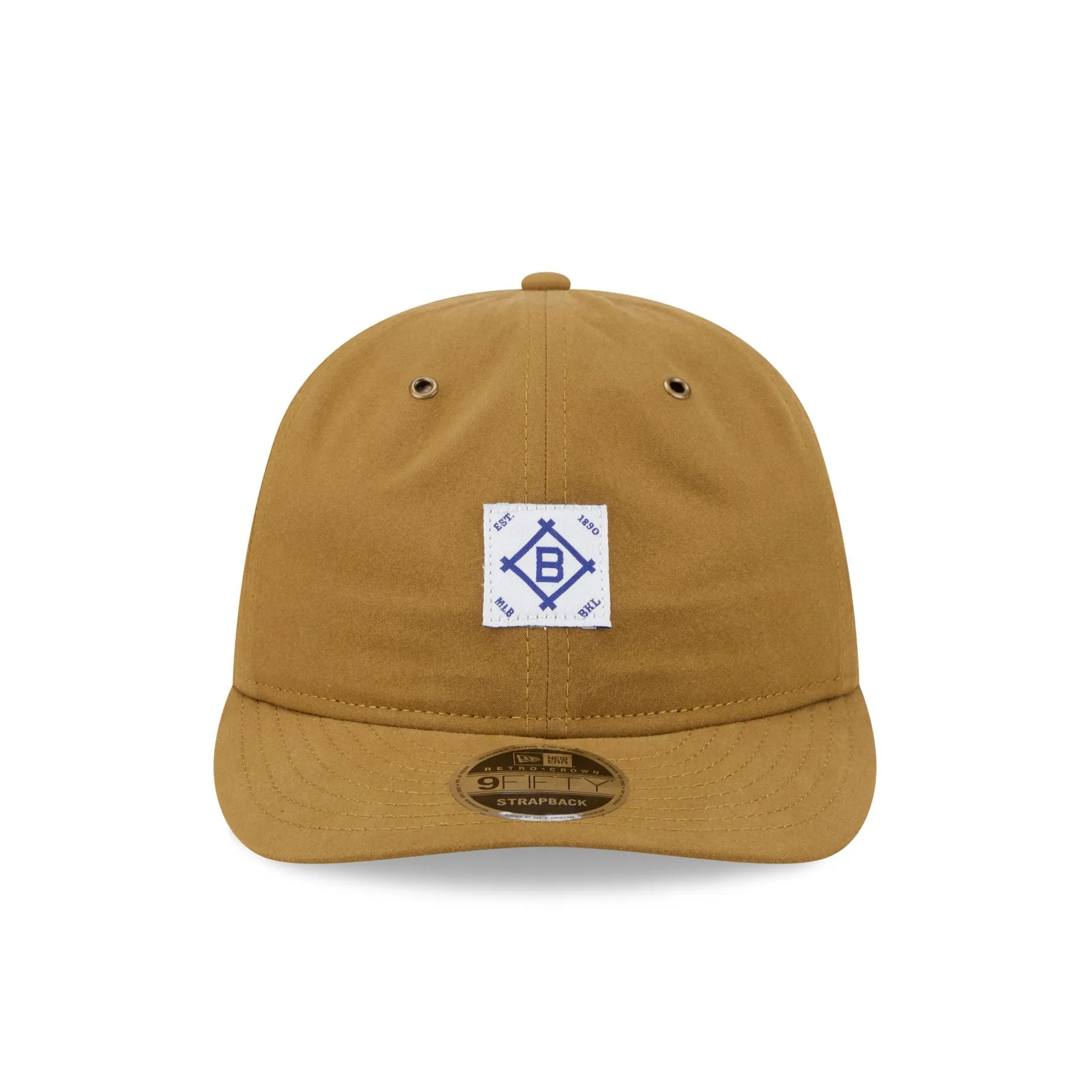 Brooklyn Dodgers Brushed Brown Nylon Retro Crown 9FIFTY Adjustable Hat sold by New Era product image thumbnail 2
