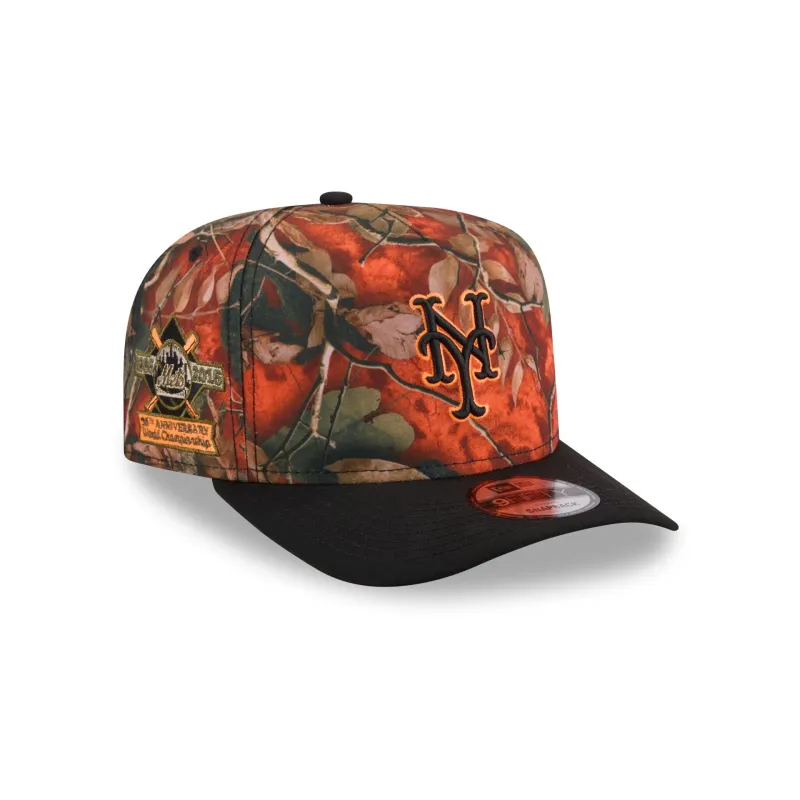 New York Mets Amber Leaves 9FIFTY A-Frame Snapback Hat sold by New Era
