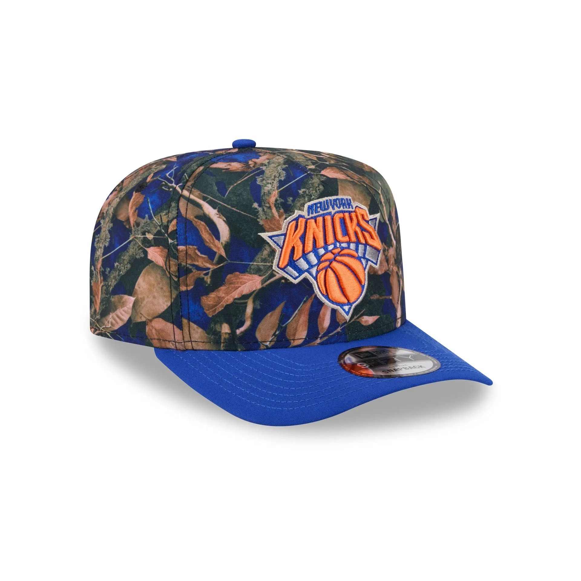 New York Knicks Leaves 9FIFTY A-Frame Snapback Hat sold by New Era product image thumbnail 3