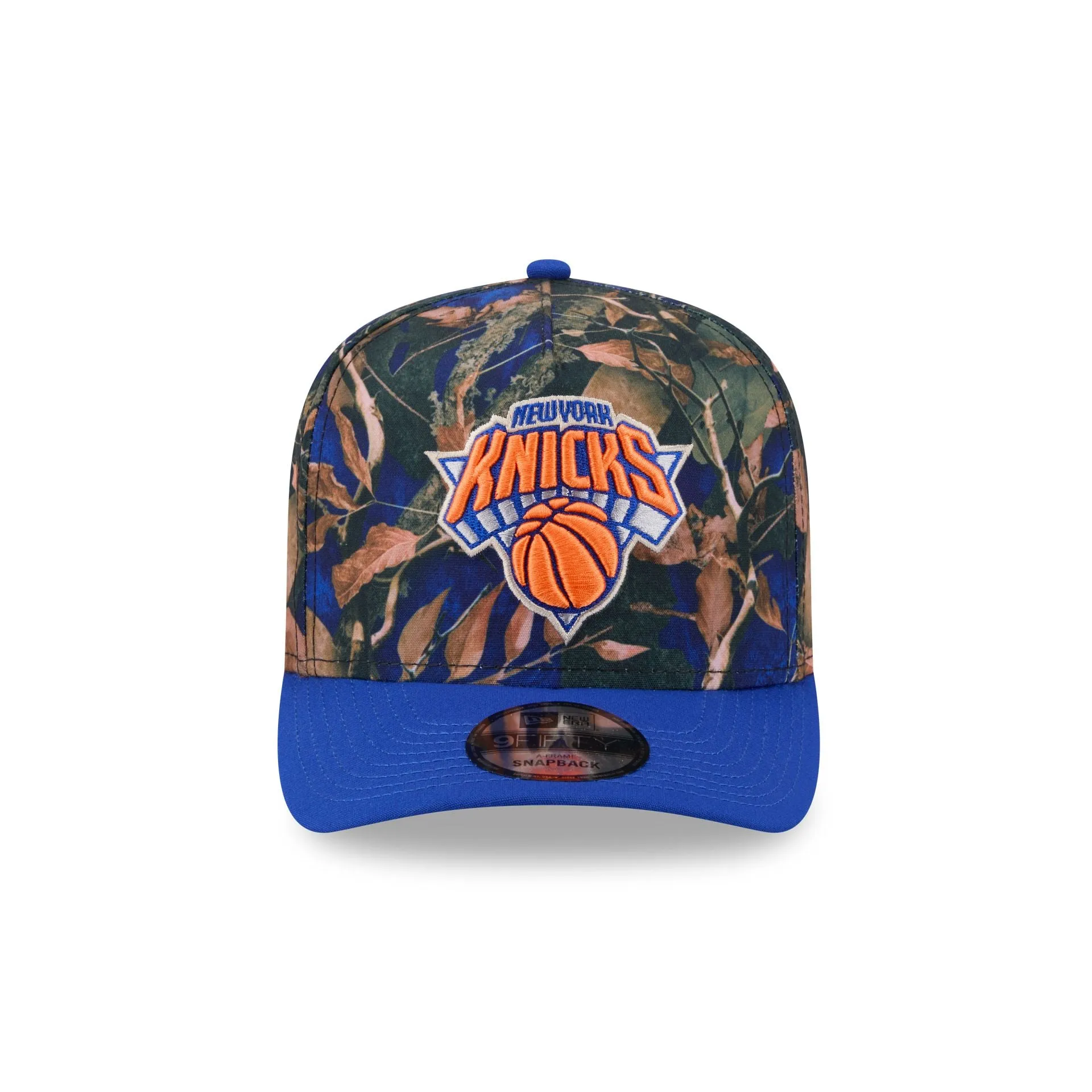New York Knicks Leaves 9FIFTY A-Frame Snapback Hat sold by New Era product image thumbnail 2