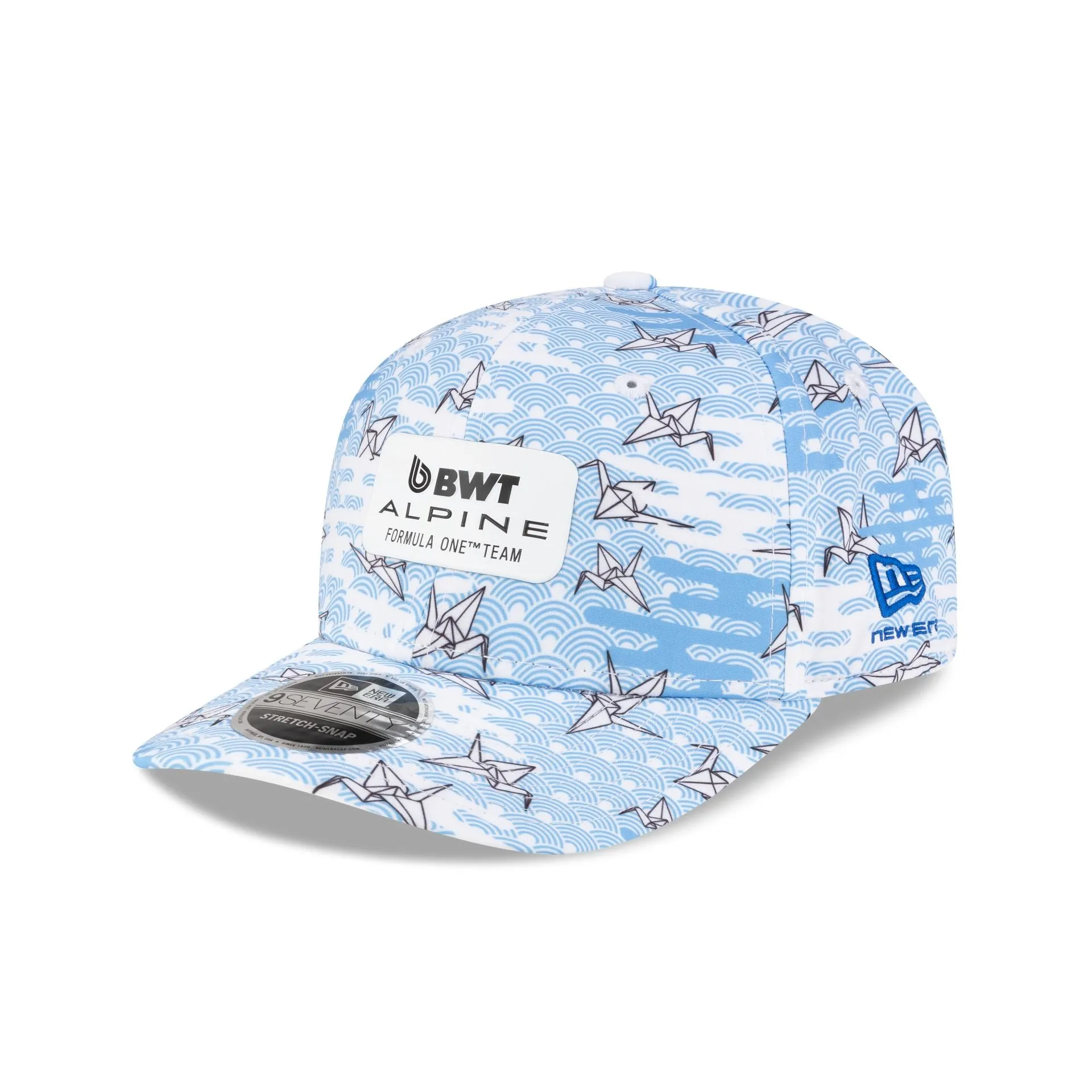 2026 Japan Race Special BWT Alpine F1 Team 9SEVENTY Stretch-Snap Hat sold by New Era