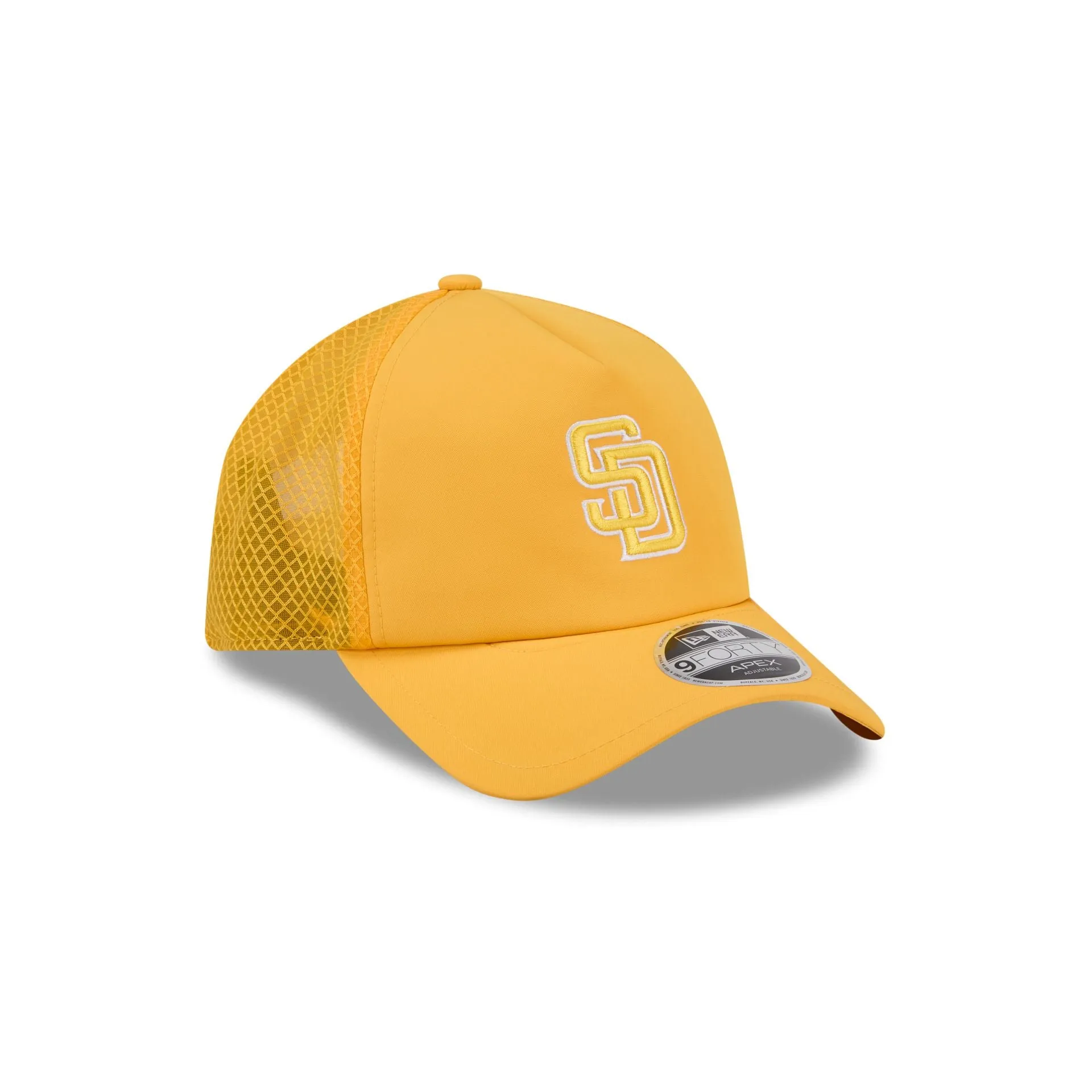 San Diego Padres 2026 Batting Practice Colorway 9FORTY APEX Trucker Hat sold by New Era product image thumbnail 3