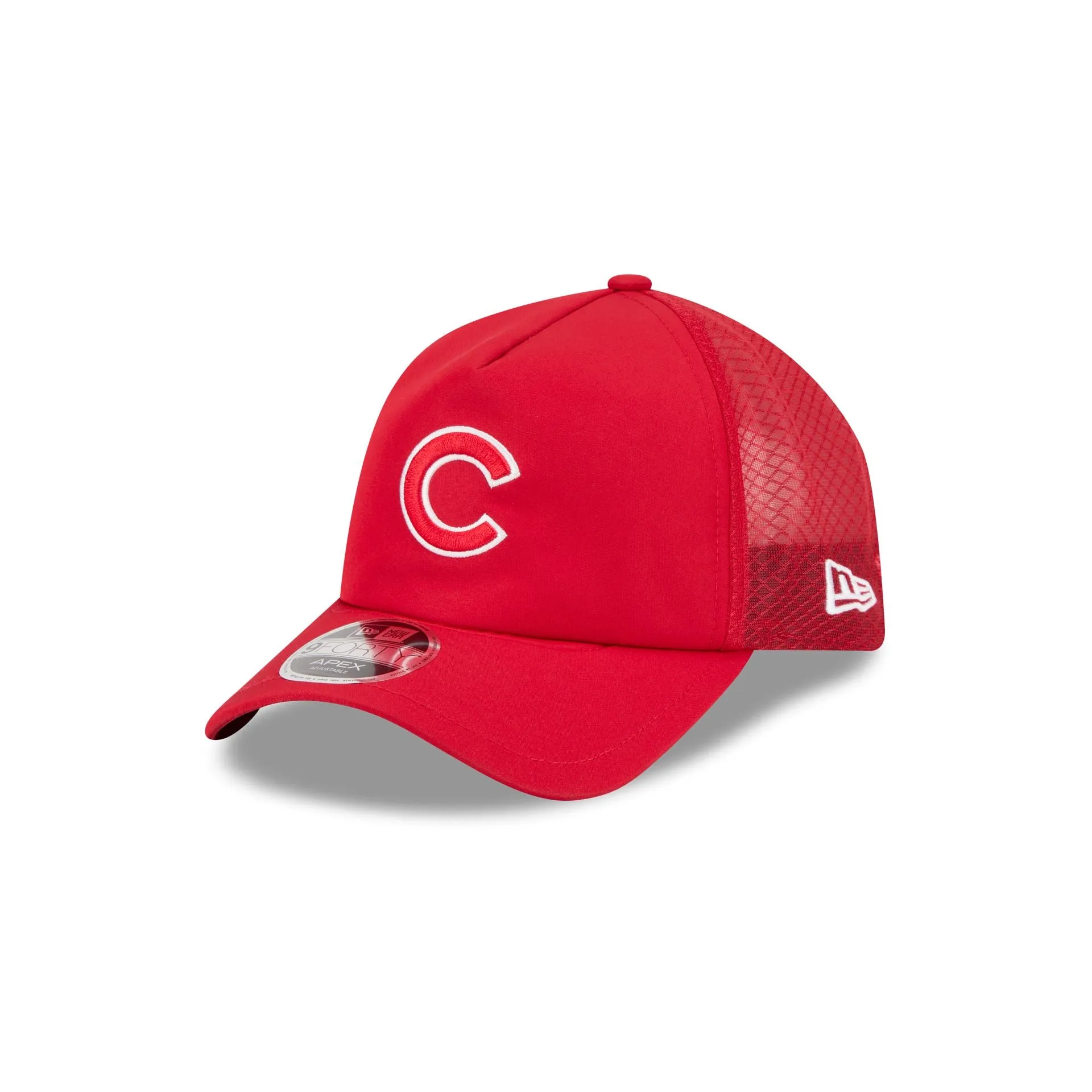 Chicago Cubs 2026 Batting Practice Colorway 9FORTY APEX Trucker Hat sold by New Era