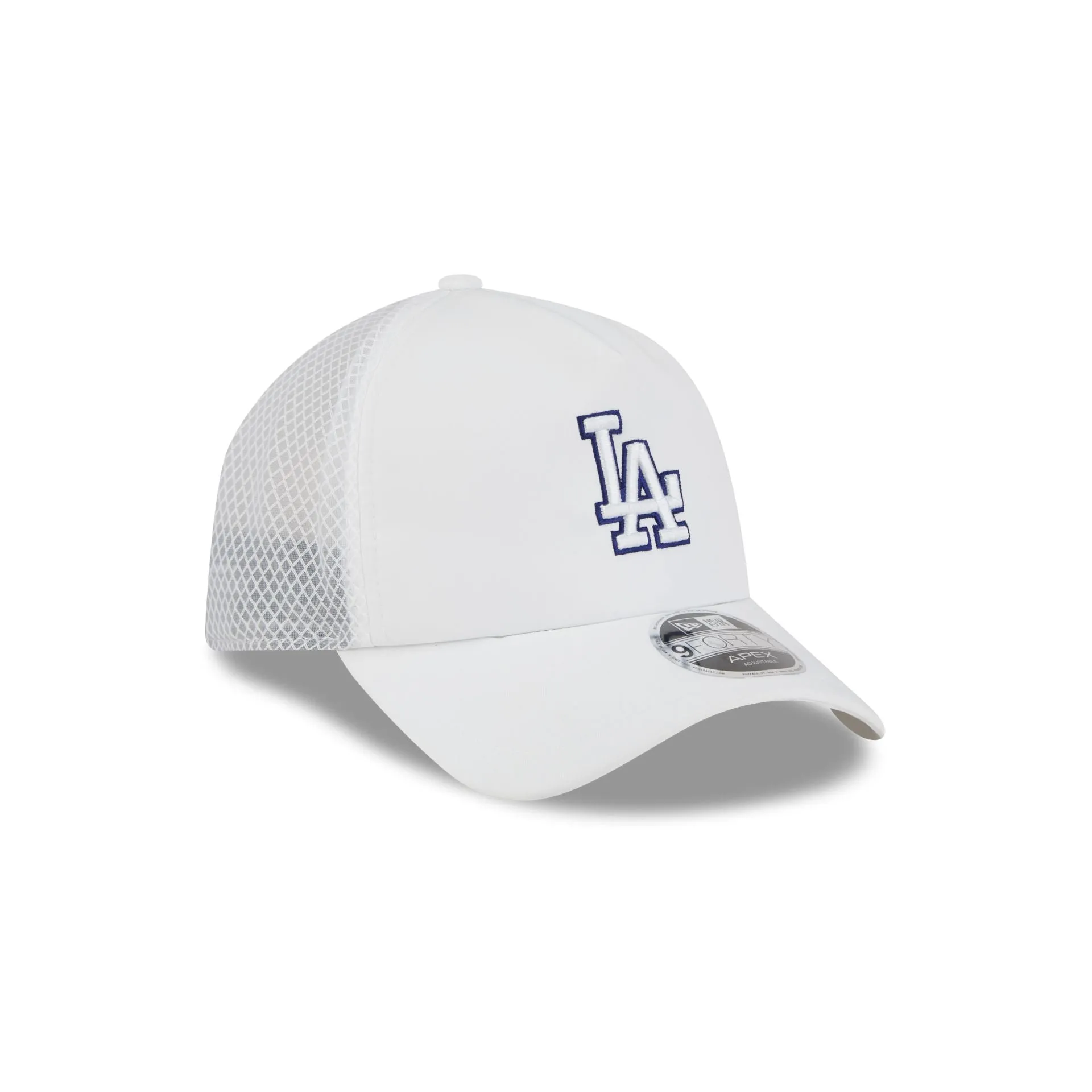 Los Angeles Dodgers 2026 Batting Practice White 9FORTY APEX Trucker Hat sold by New Era product image thumbnail 3