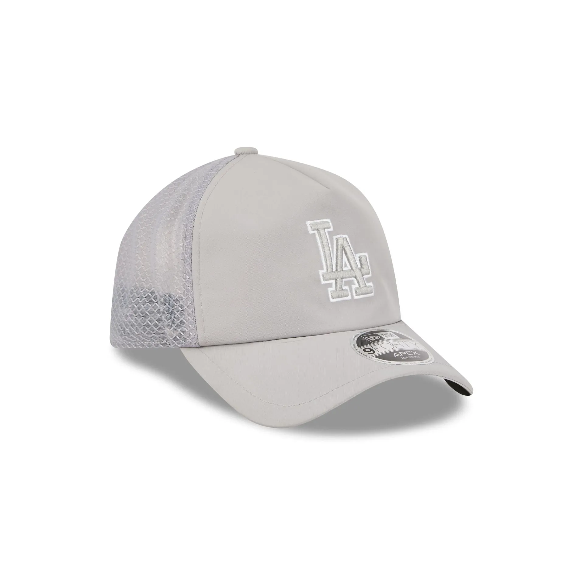 Los Angeles Dodgers 2026 Batting Practice Gray 9FORTY APEX Trucker Hat sold by New Era product image thumbnail 3