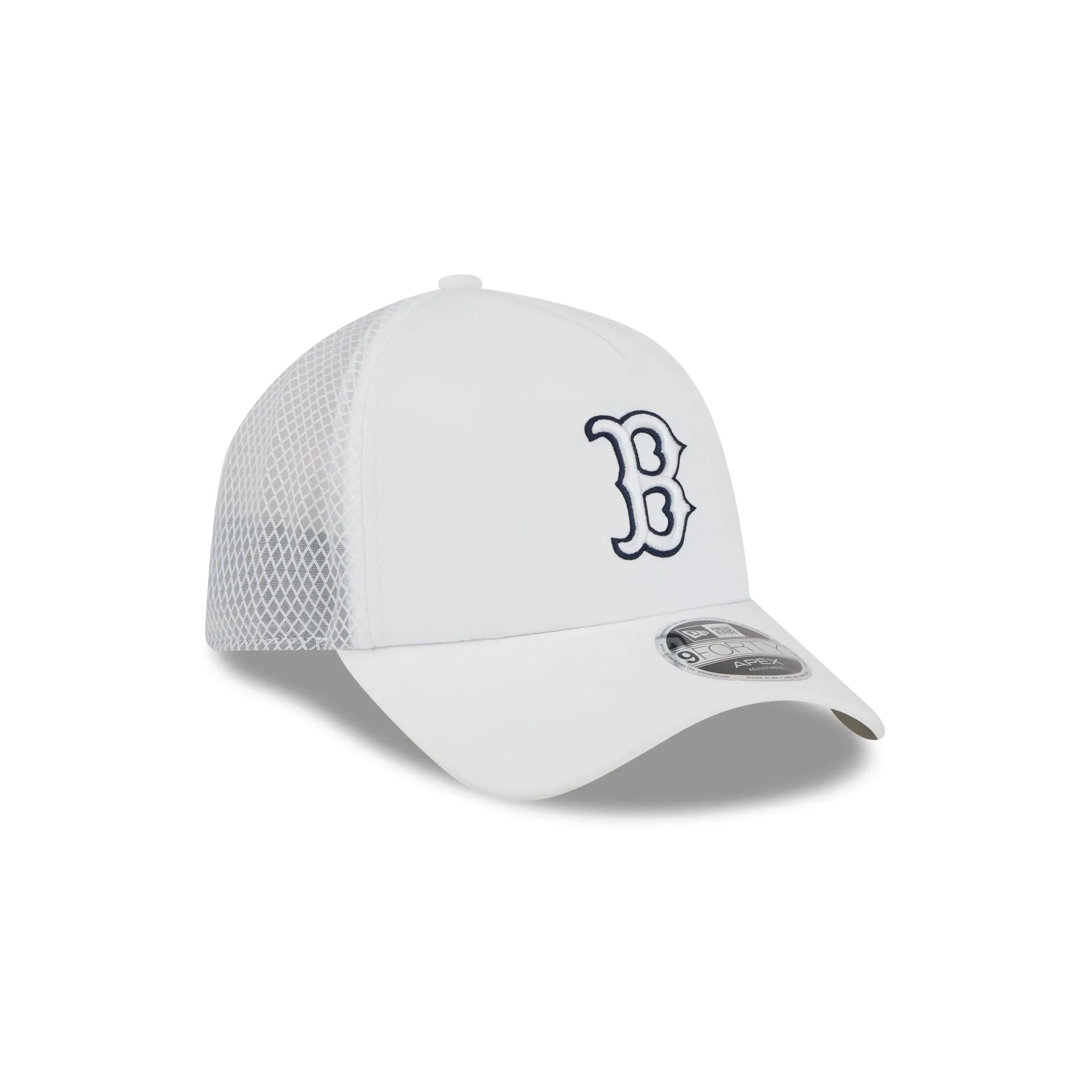 Boston Red Sox 2026 Batting Practice White 9FORTY APEX Trucker Hat sold by New Era product image thumbnail 3