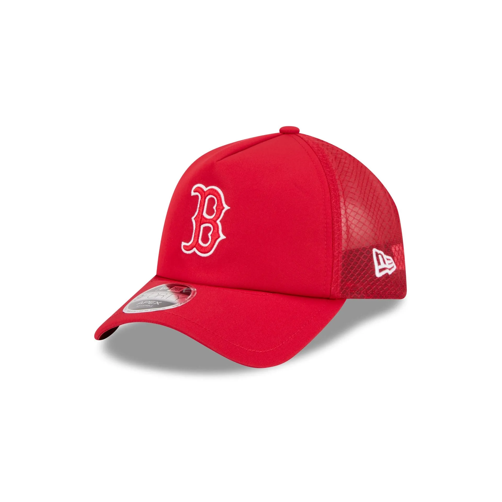 Boston Red Sox 2026 Batting Practice Colorway 9FORTY APEX Trucker Hat sold by New Era