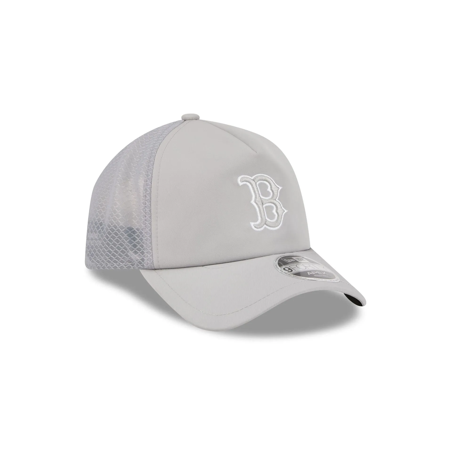 Boston Red Sox 2026 Batting Practice Gray 9FORTY APEX Trucker Hat sold by New Era product image thumbnail 3