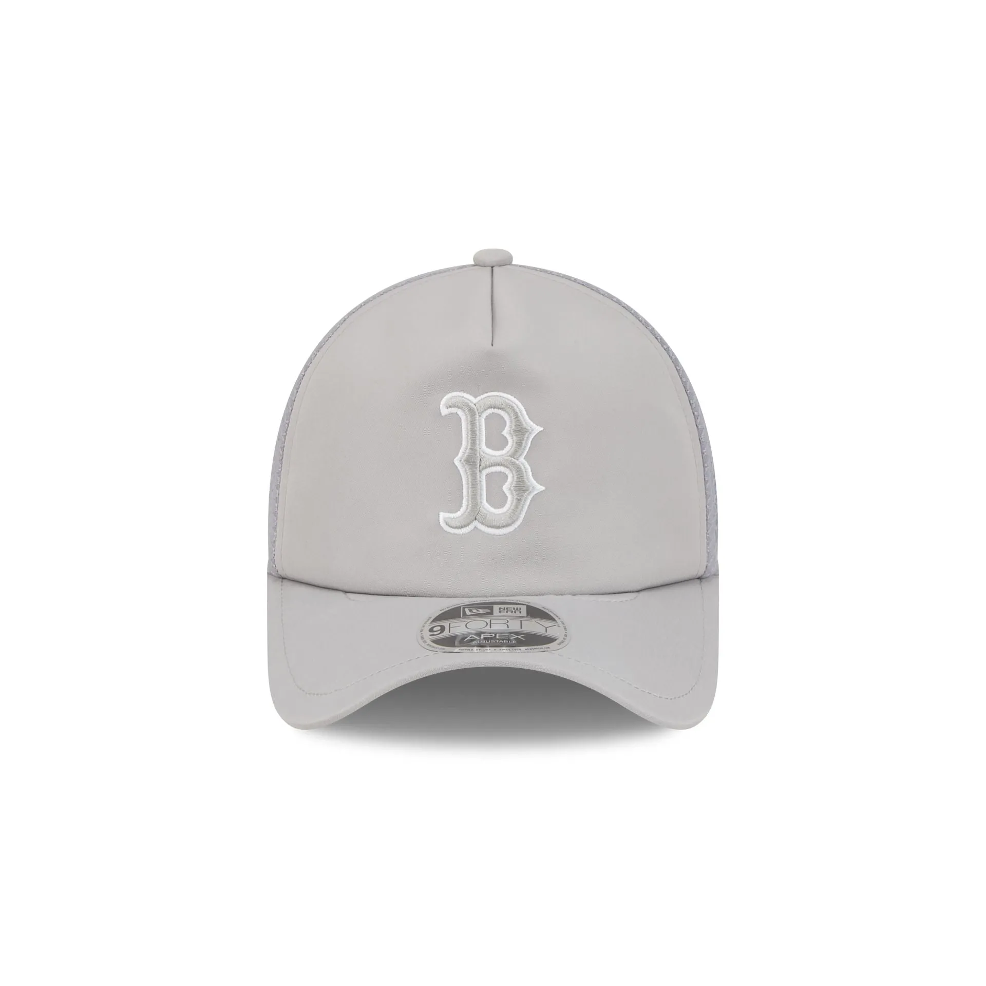 Boston Red Sox 2026 Batting Practice Gray 9FORTY APEX Trucker Hat sold by New Era product image thumbnail 2
