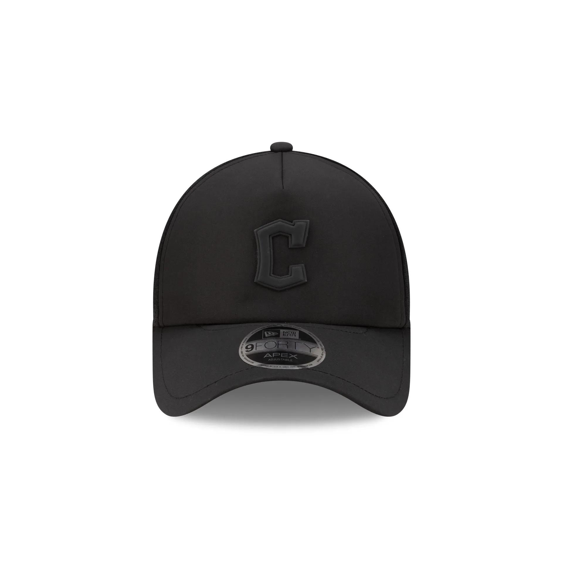 Cleveland Guardians 2026 Batting Practice Black 9FORTY APEX Trucker Hat sold by New Era product image thumbnail 2