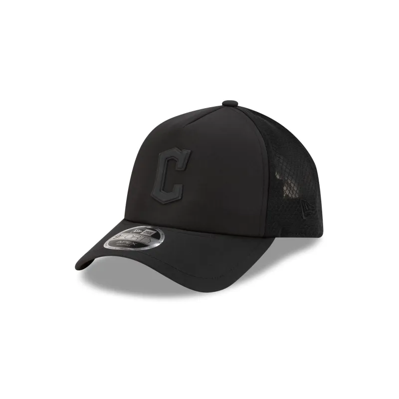 Cleveland Guardians 2026 Batting Practice Black 9FORTY APEX Trucker Hat made by New Era