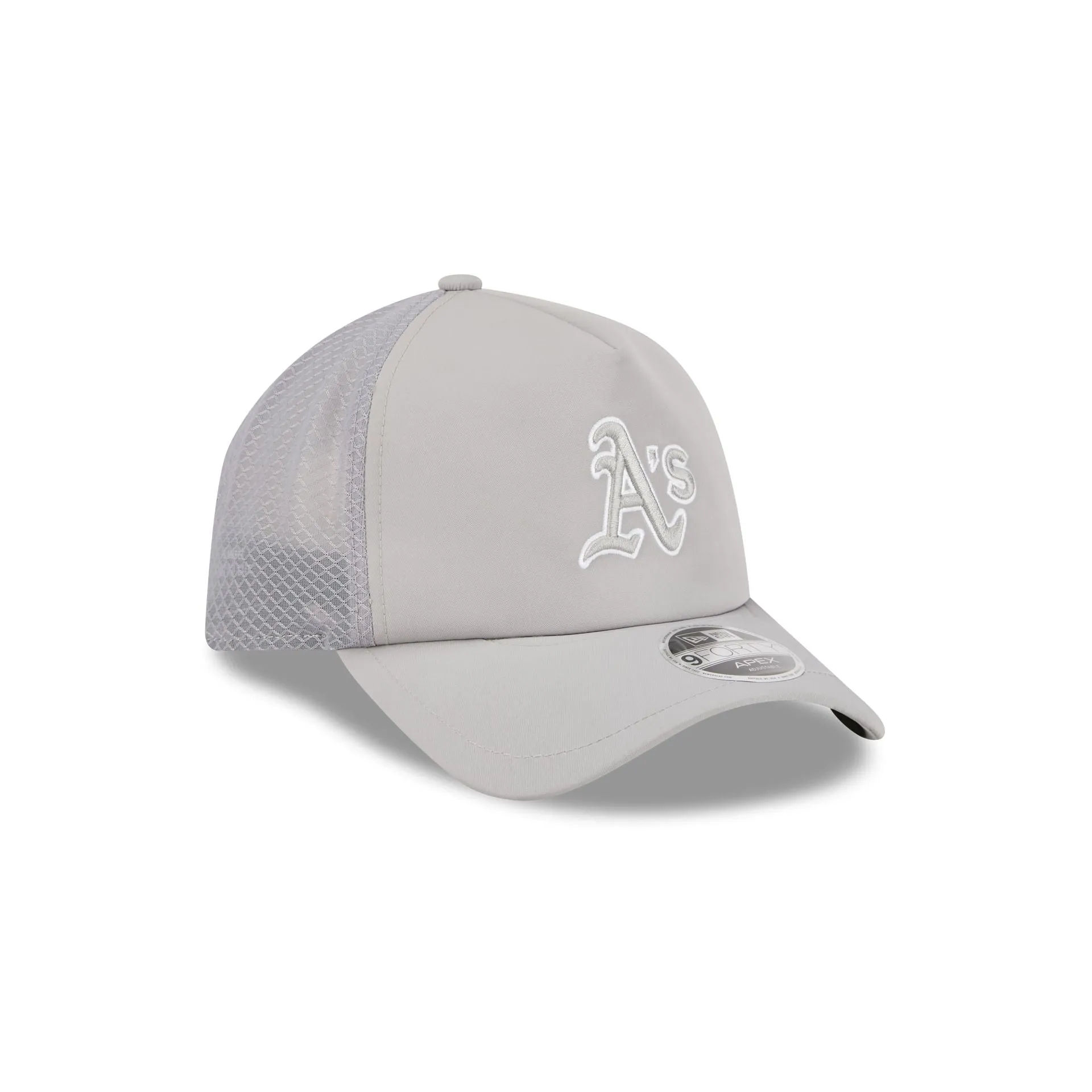 Athletics 2026 Batting Practice Gray 9FORTY APEX Trucker Hat sold by New Era product image thumbnail 3