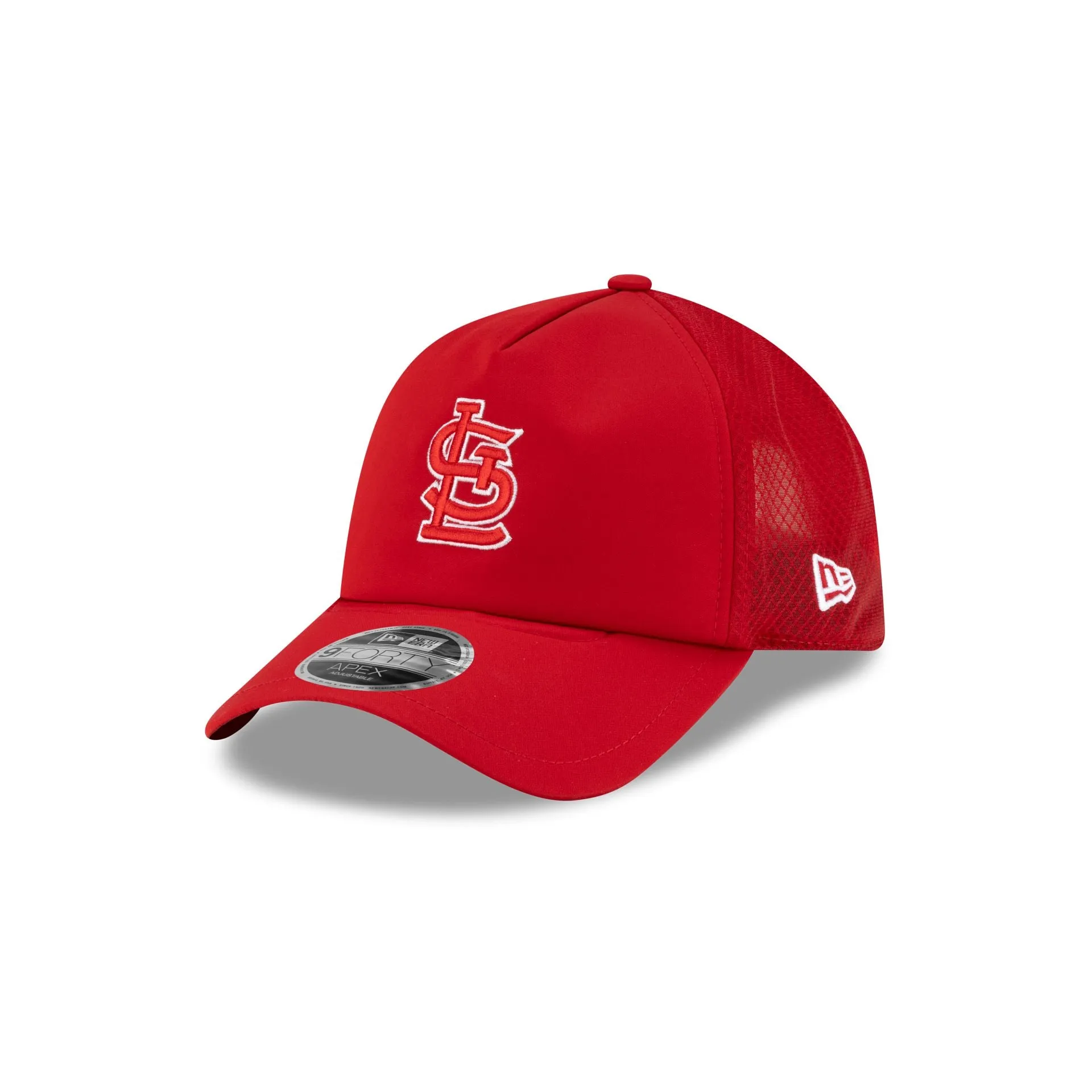 St. Louis Cardinals 2026 Batting Practice 9FORTY APEX Trucker Hat sold by New Era