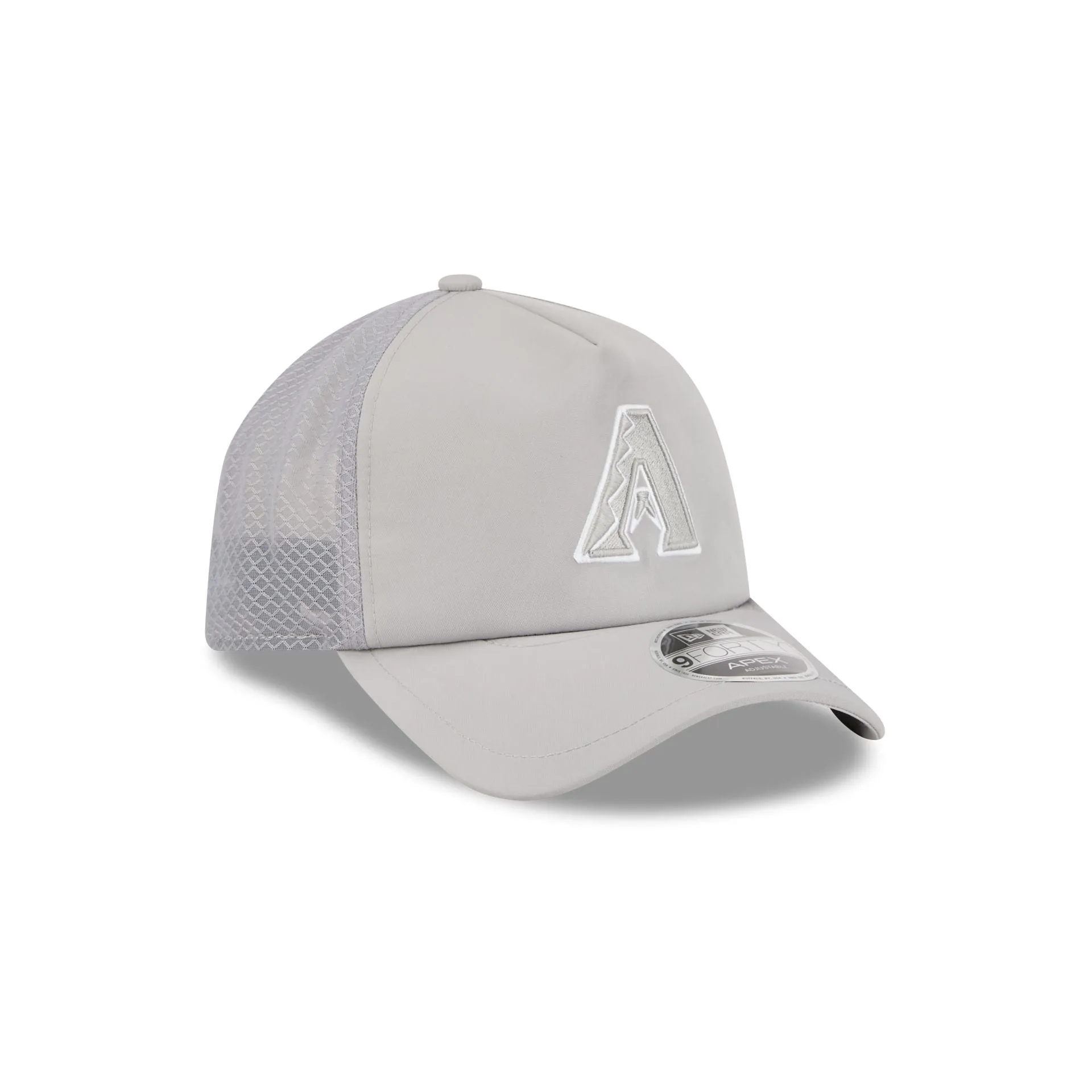 Arizona Diamondbacks 2026 Batting Practice Gray 9FORTY APEX Trucker Hat sold by New Era product image thumbnail 3