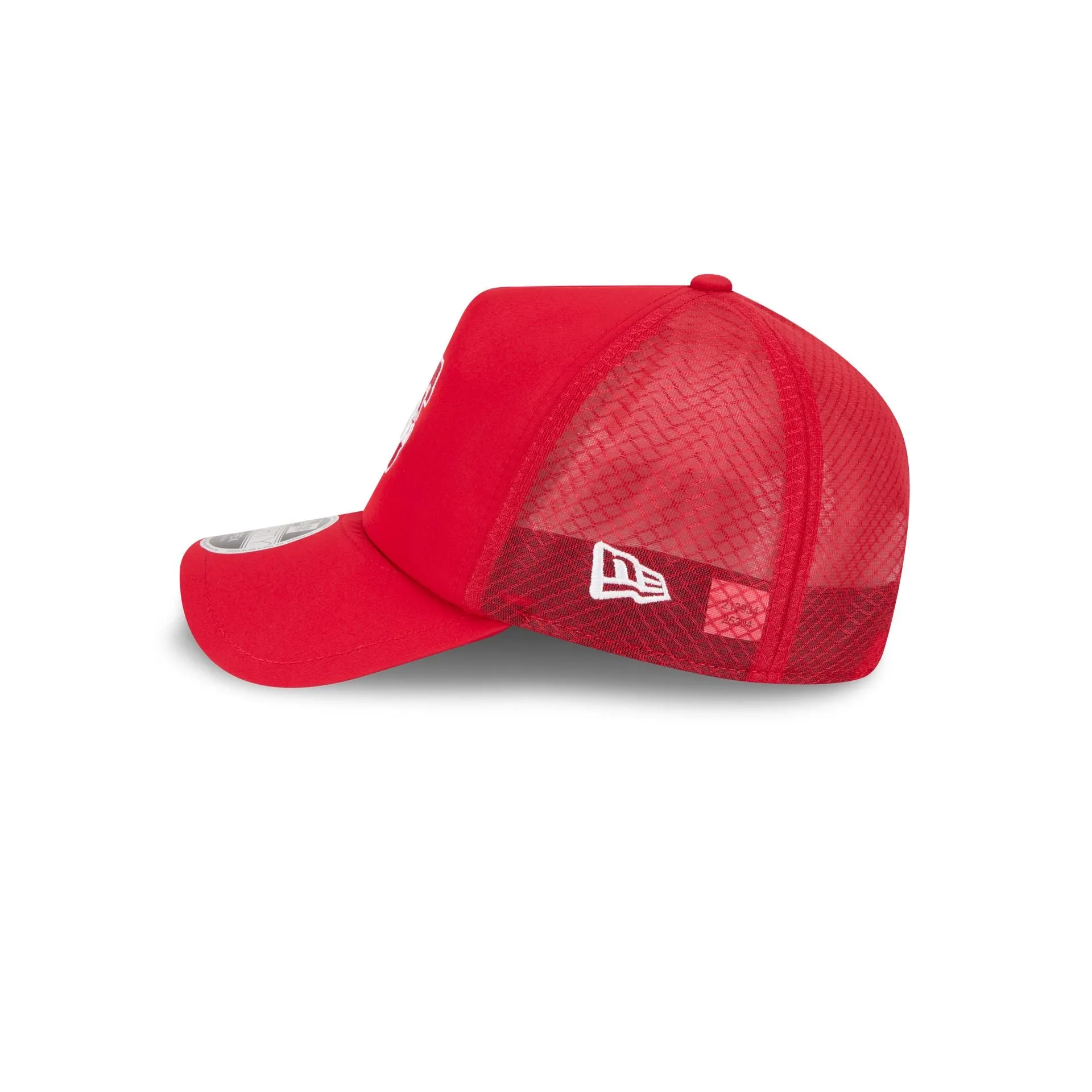 Philadelphia Phillies 2026 Batting Practice Alt Red Bell 9FORTY APEX Trucker Hat sold by New Era product image thumbnail 4
