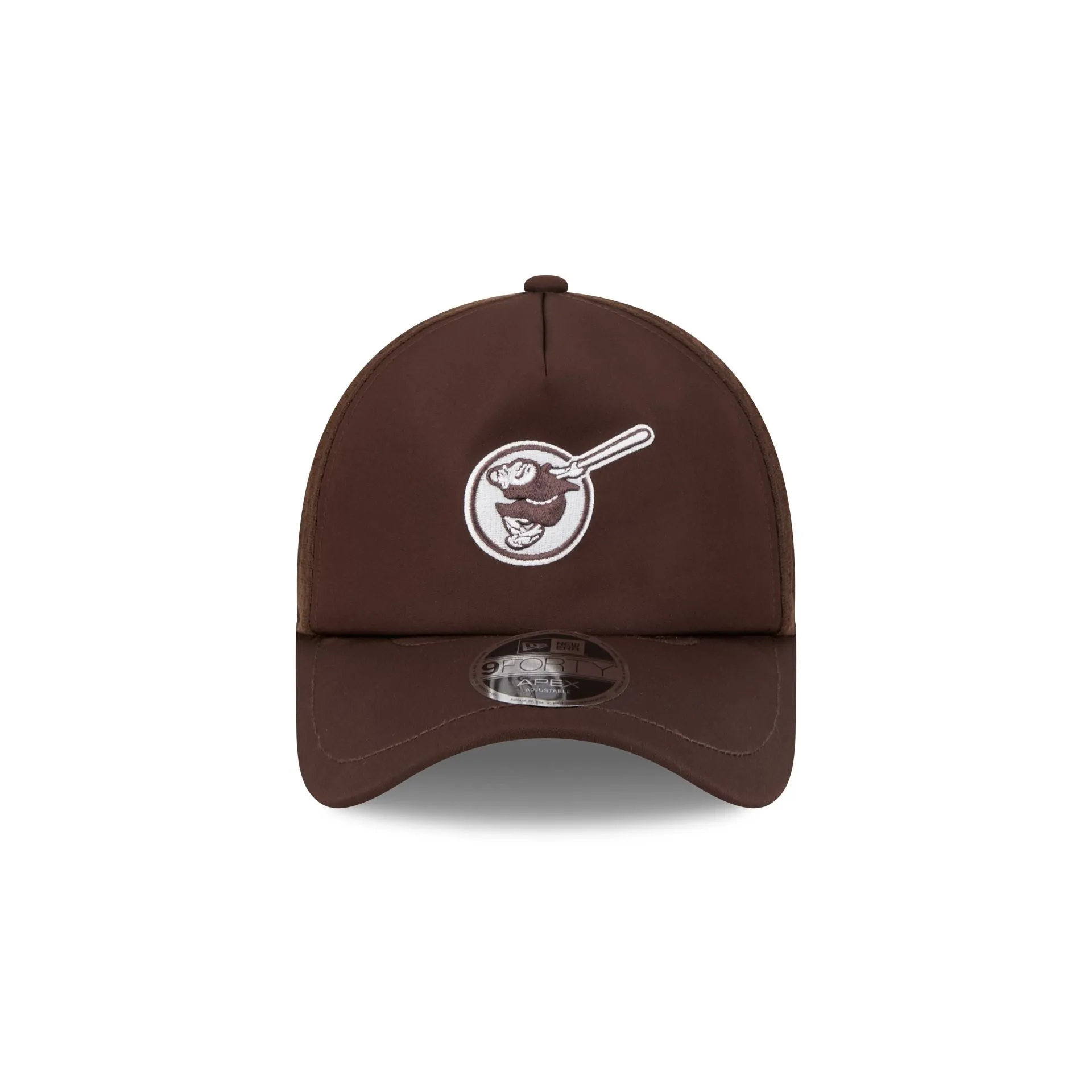 San Diego Padres 2026 Batting Practice Alt Friar 9FORTY APEX Trucker Hat sold by New Era product image thumbnail 2