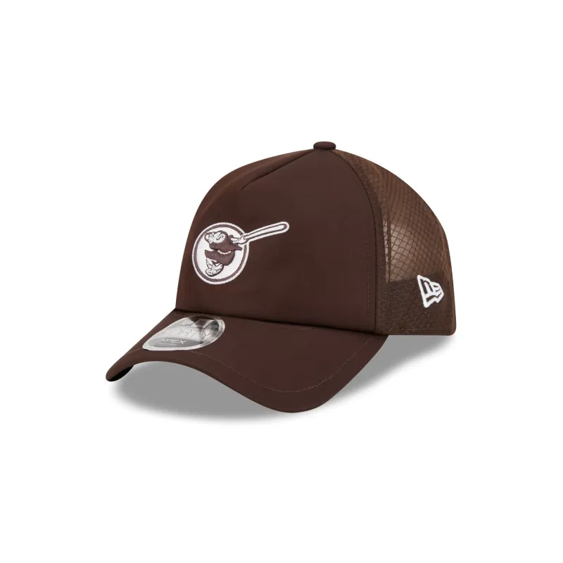 San Diego Padres 2026 Batting Practice Alt Friar 9FORTY APEX Trucker Hat made by New Era
