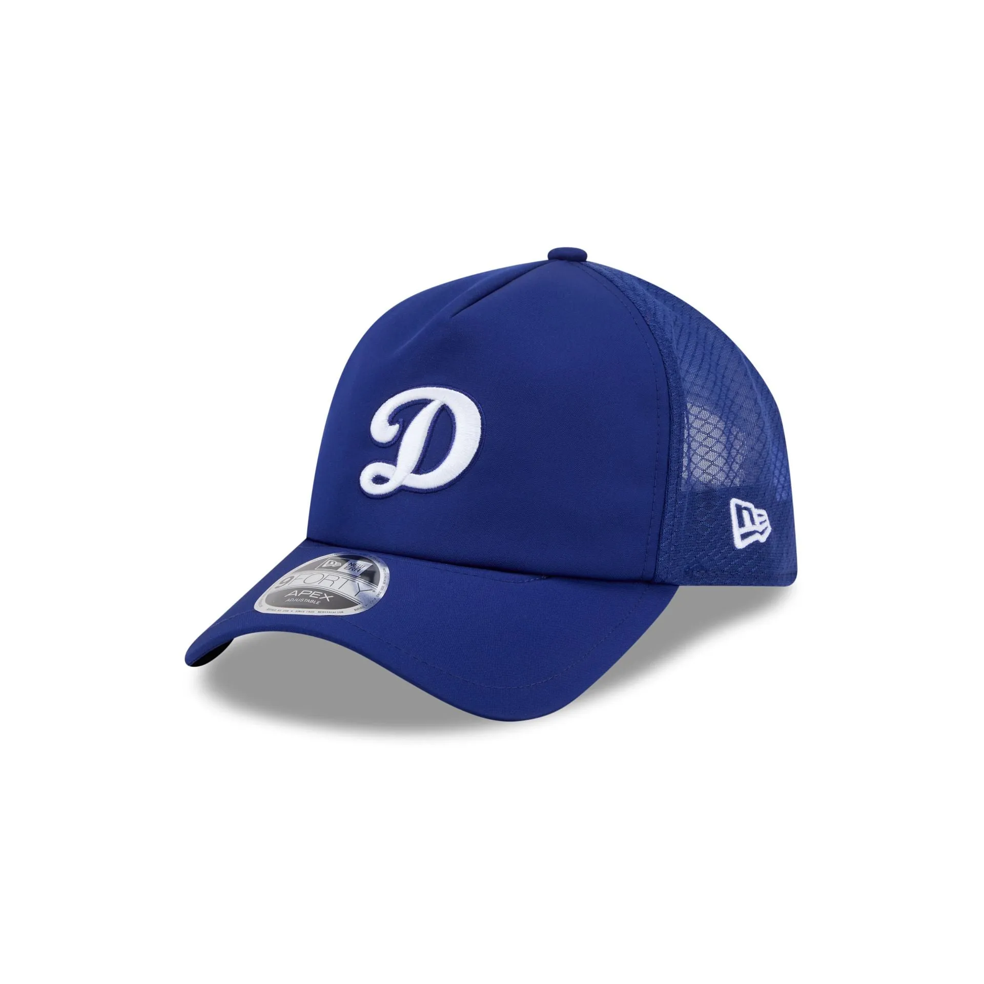 Los Angeles Dodgers 2026 Batting Practice Alt D 9FORTY APEX Trucker Hat sold by New Era
