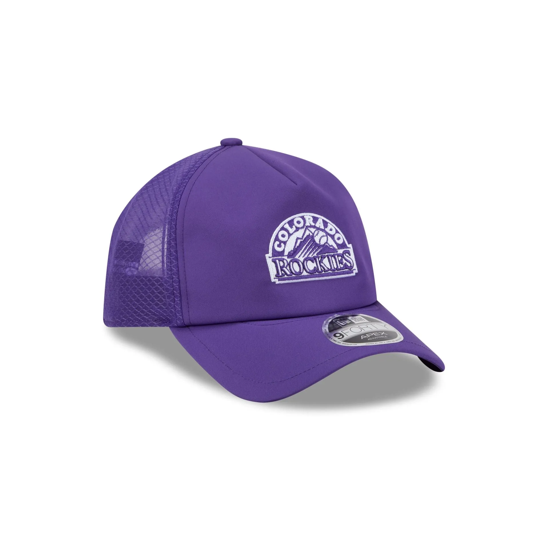 Colorado Rockies 2026 Batting Practice Alt Arch 9FORTY APEX Trucker Hat sold by New Era product image thumbnail 3