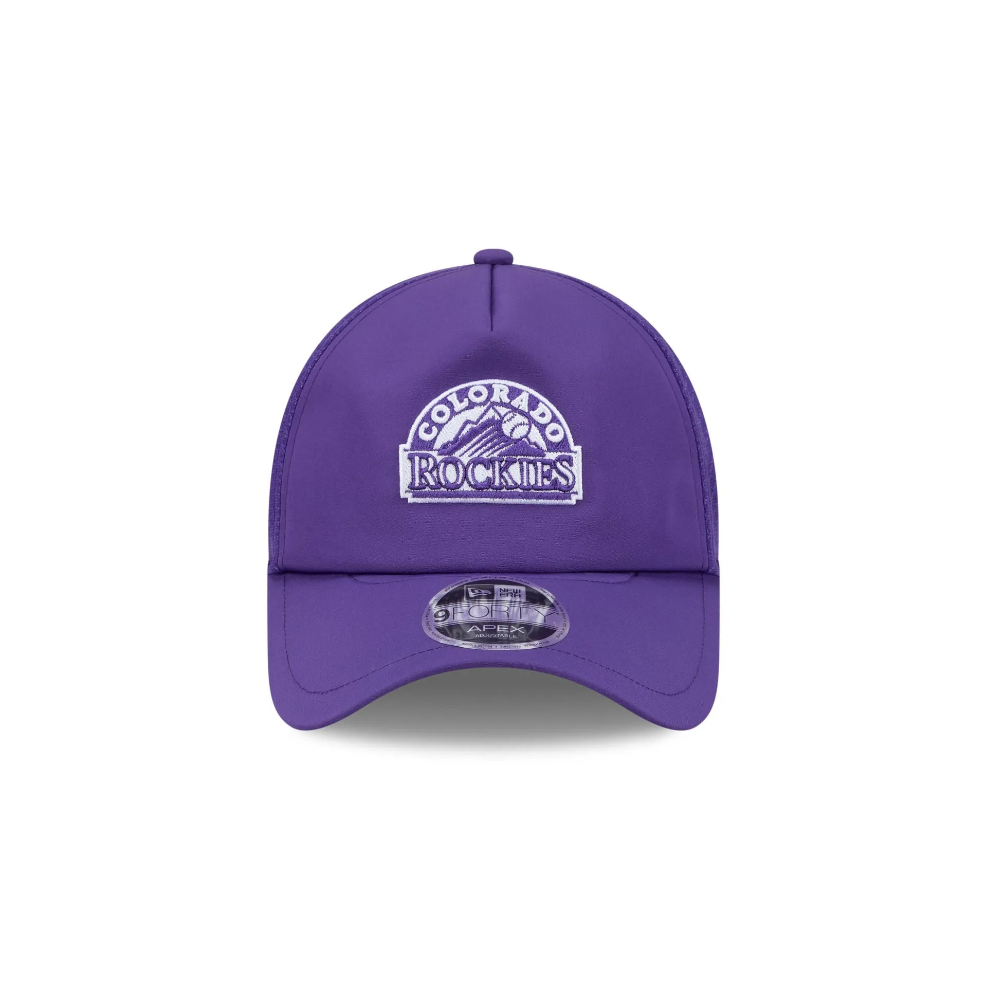 Colorado Rockies 2026 Batting Practice Alt Arch 9FORTY APEX Trucker Hat sold by New Era product image thumbnail 2