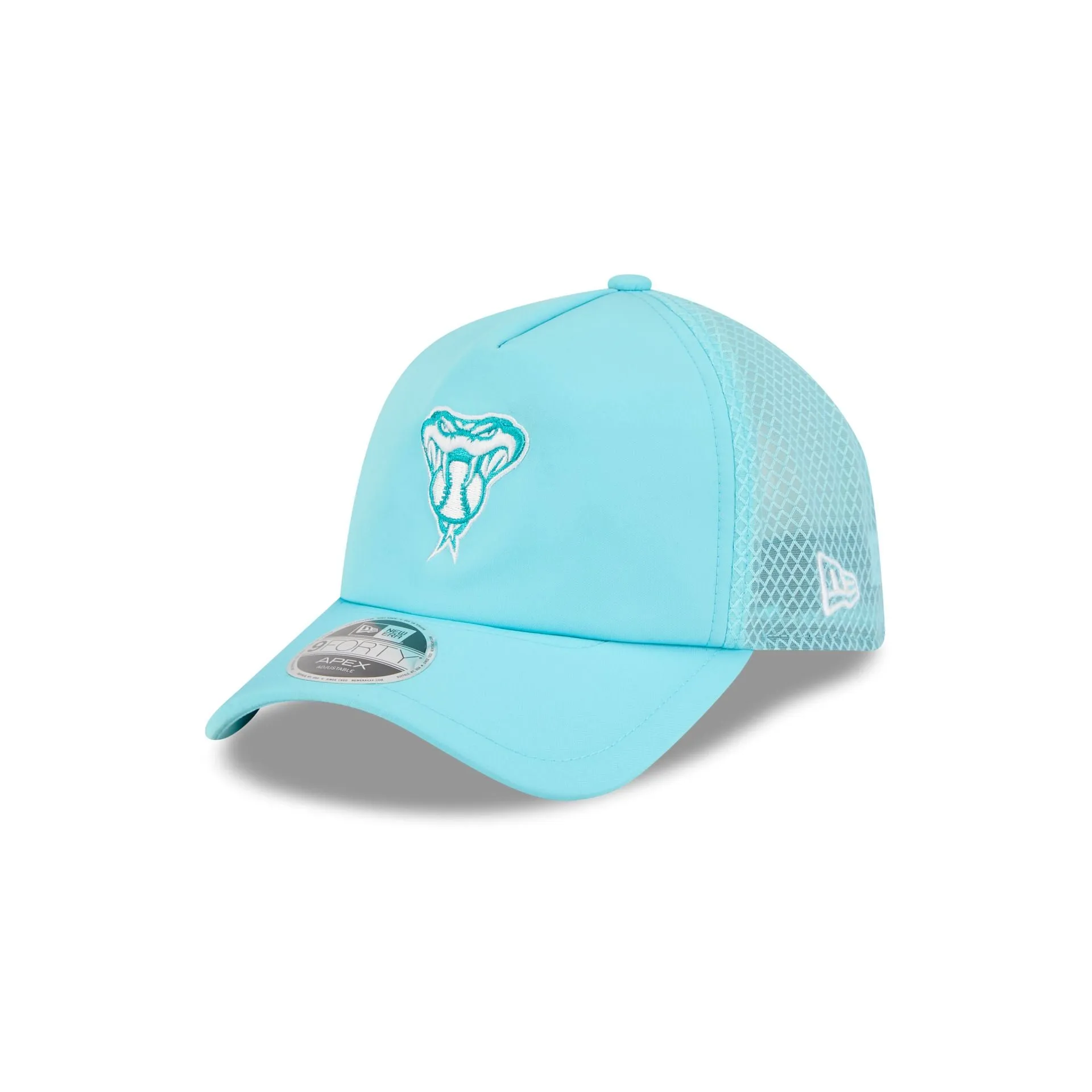 Arizona Diamondbacks 2026 Batting Practice Alt Snake 9FORTY APEX Trucker Hat sold by New Era