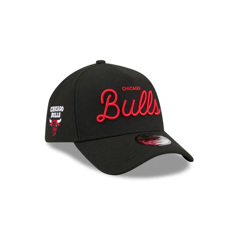 Malbon x Chicago Bulls 9FORTY A-Frame Snapback Hat made by New Era