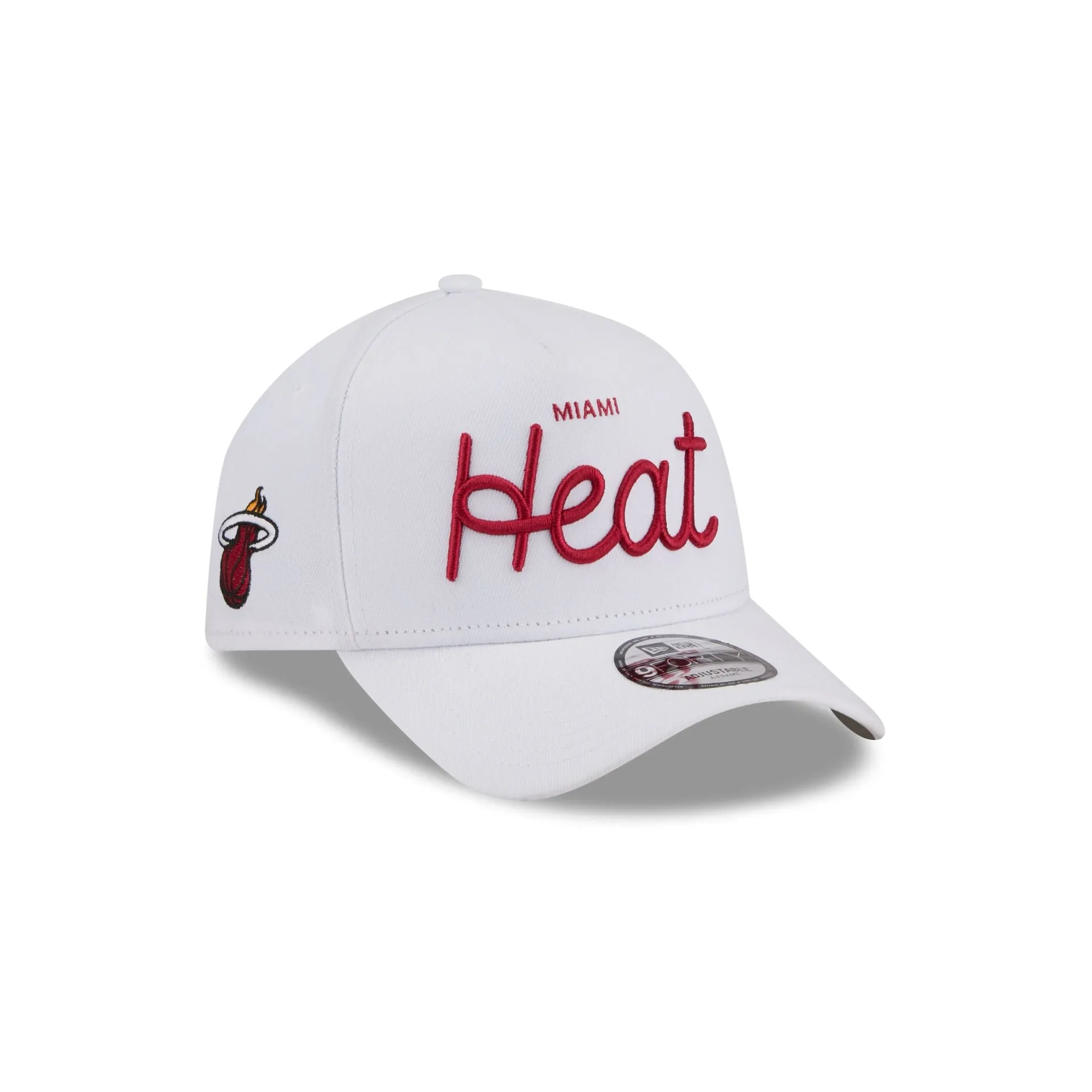 Malbon x Miami Heat 9FORTY A-Frame Snapback Hat sold by New Era