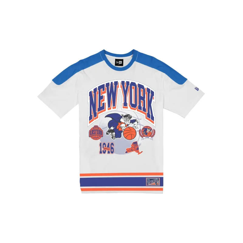 New York Knicks Sport Classics Vintage White T-Shirt sold by New Era