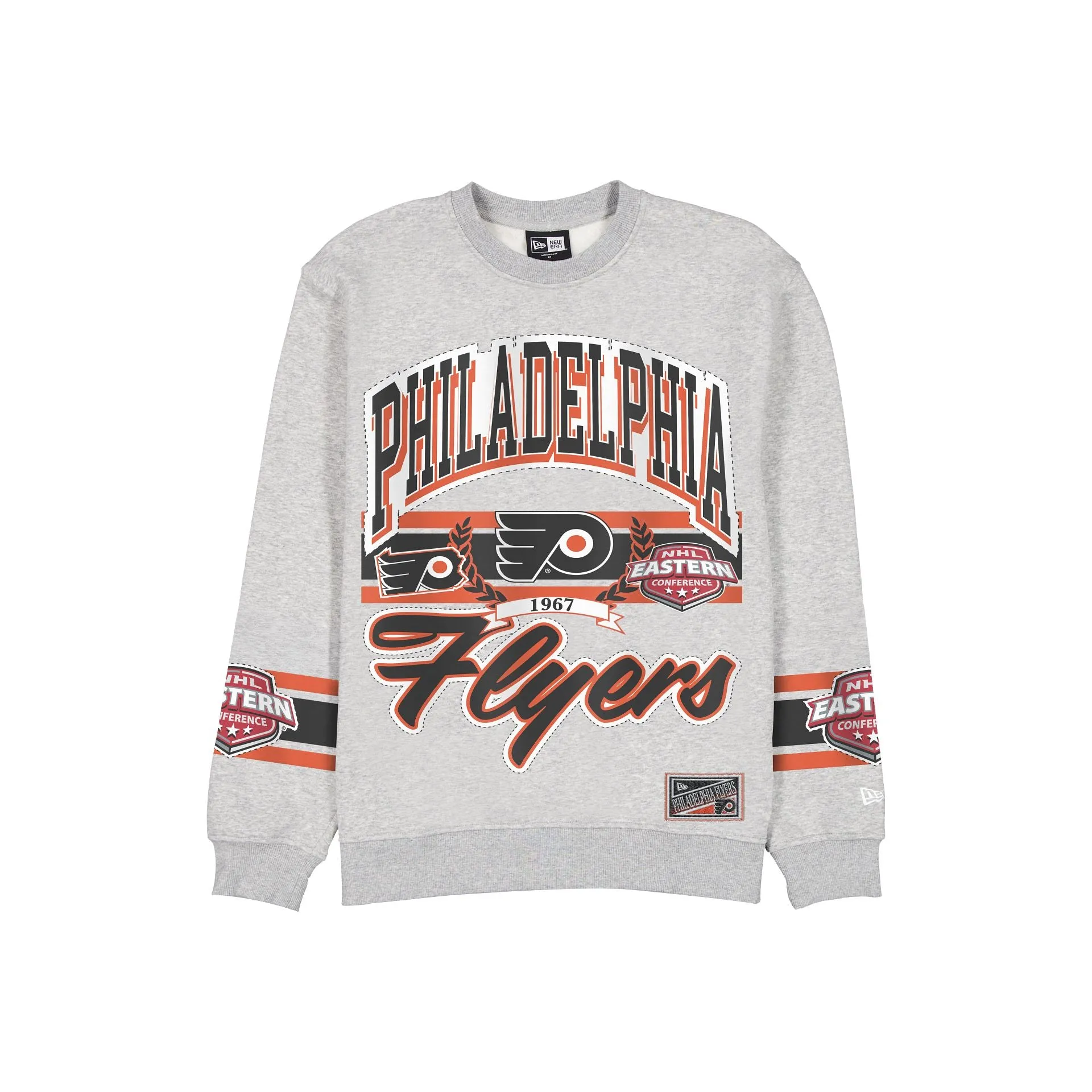 Philadelphia Flyers Sport Classics Vintage Gray Crewneck sold by New Era