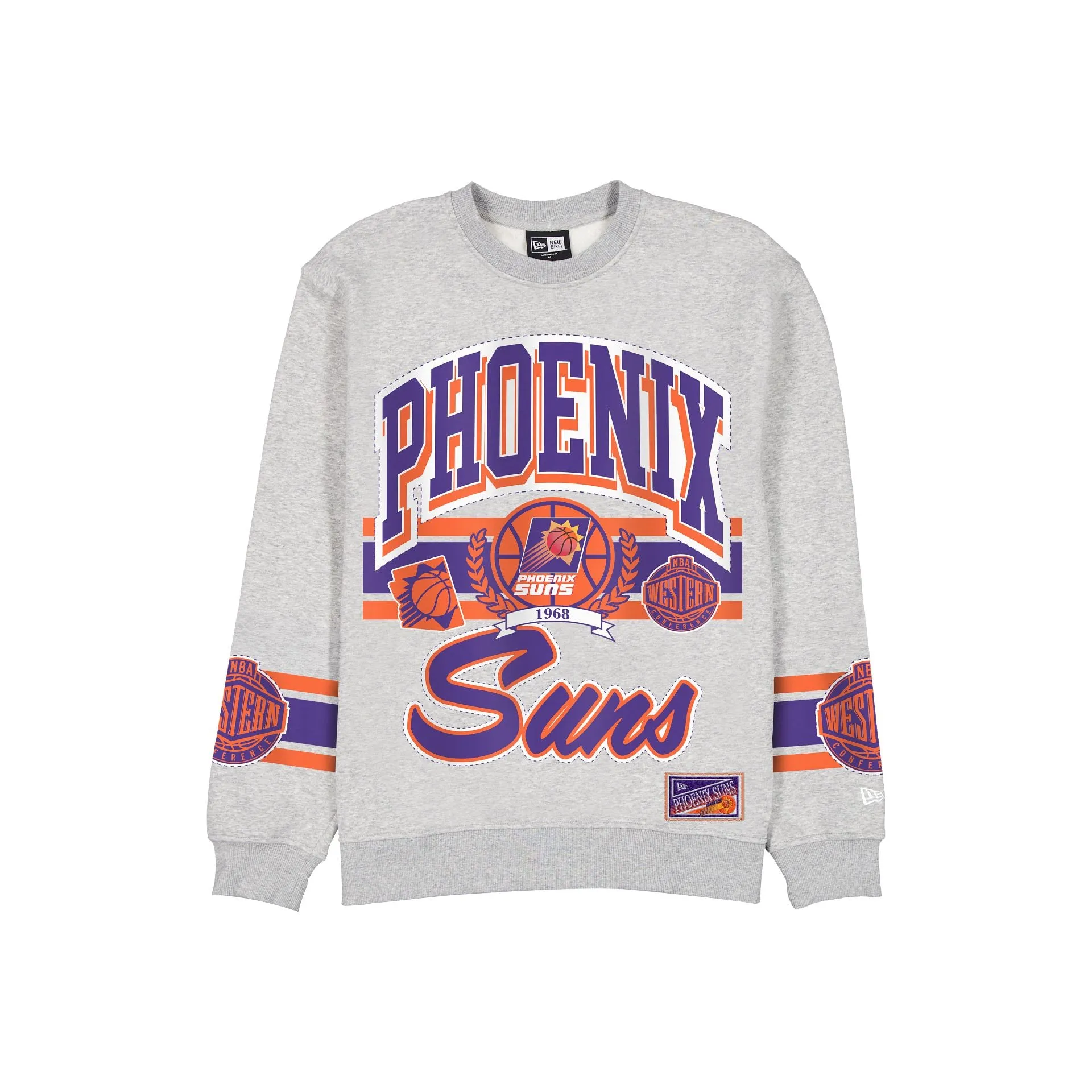 Phoenix Suns Sport Classics Vintage Gray Crewneck sold by New Era